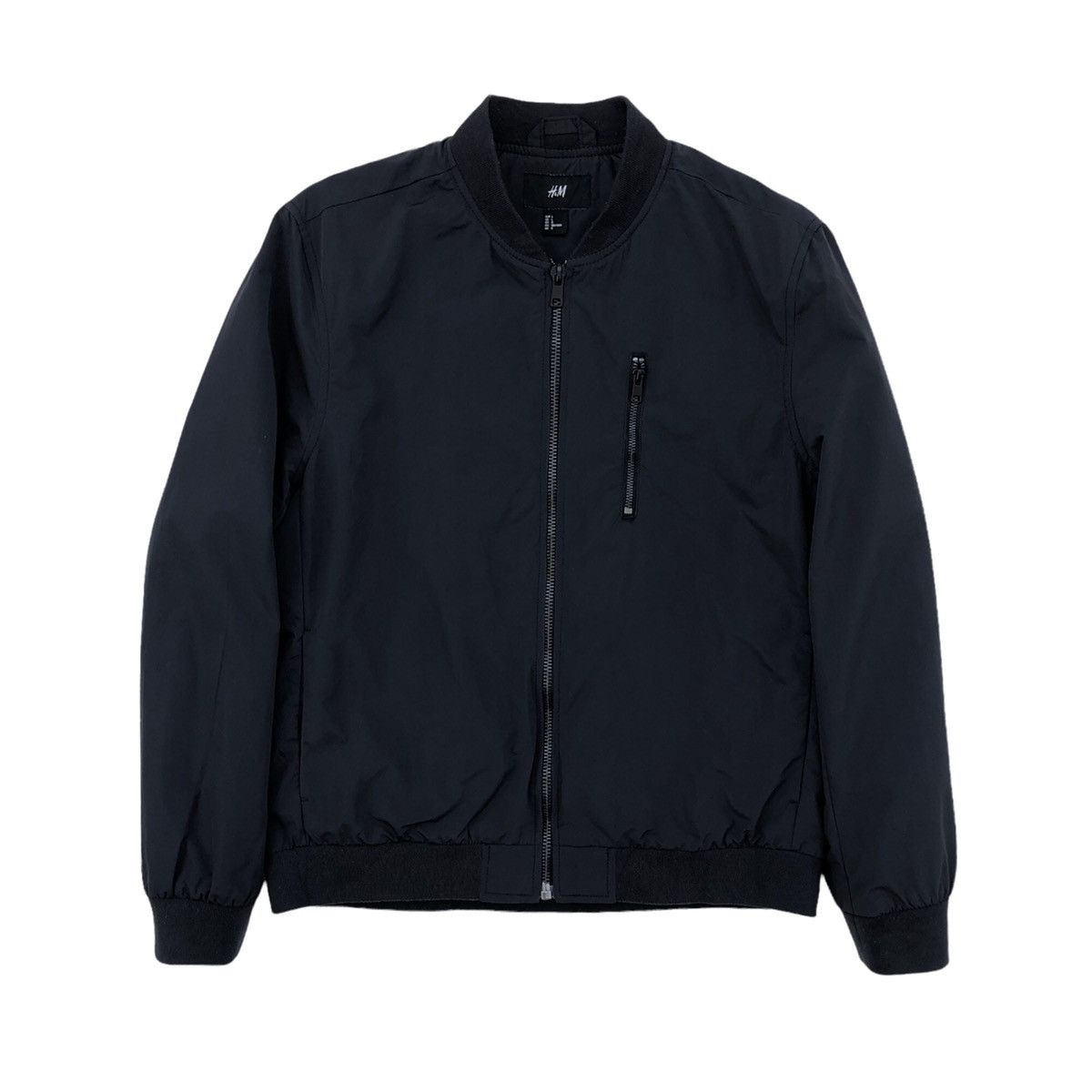 H&M H&M Light Bomber Jacket Size US L / EU 52-54 / 3 - 3 Thumbnail