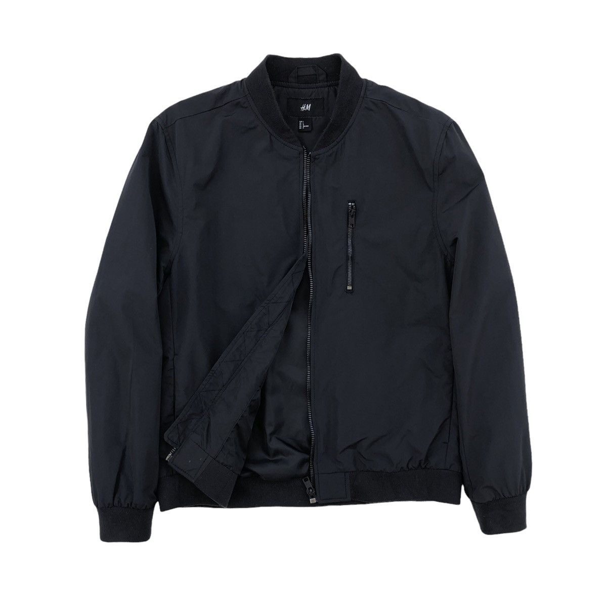 H&M H&M Light Bomber Jacket Size US L / EU 52-54 / 3 - 6 Thumbnail