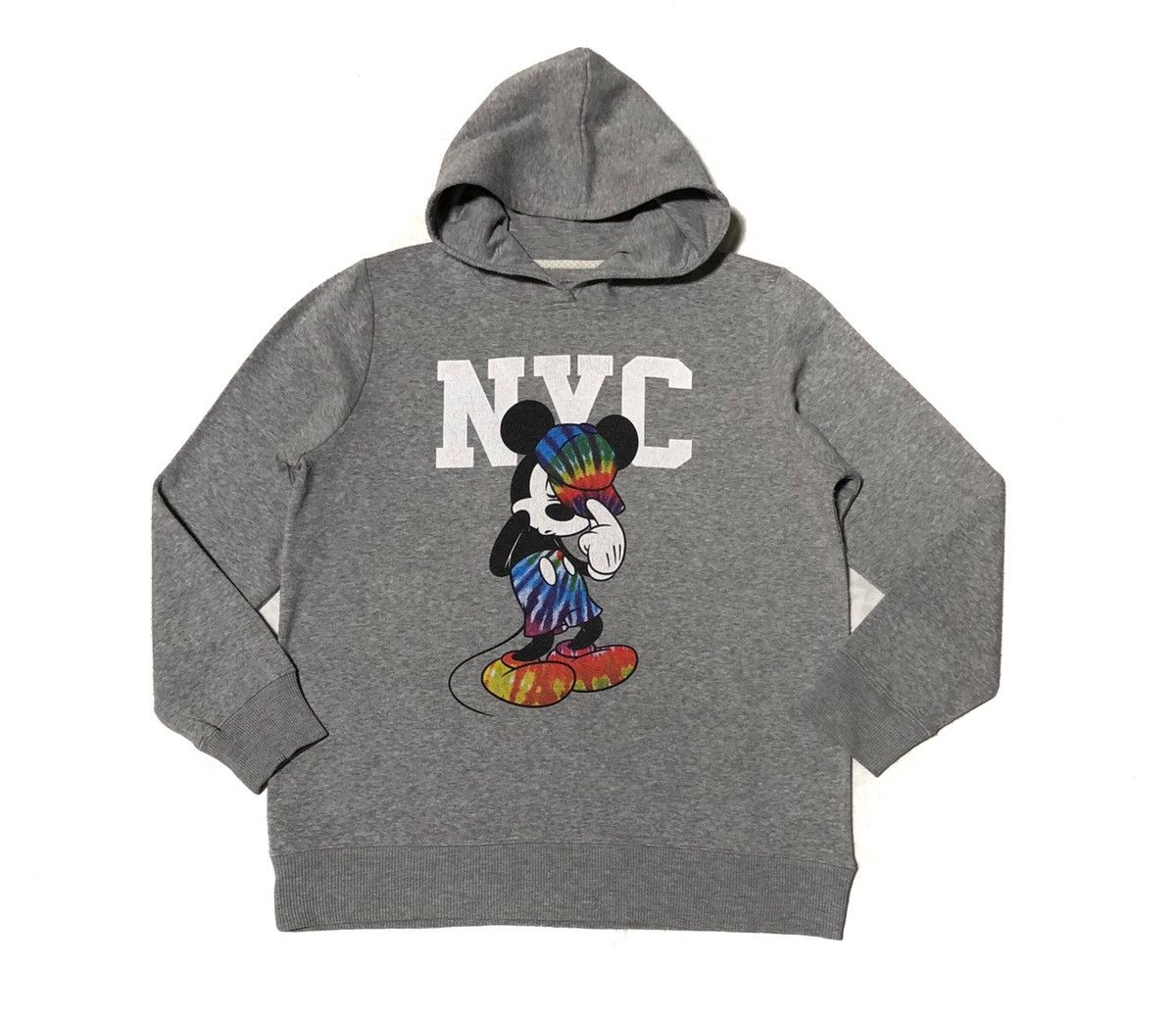 Disney Mickey NYC Hooded Sweatshirt Heather Grey Size US L / EU 52-54 / 3 - 1 Thumbnail