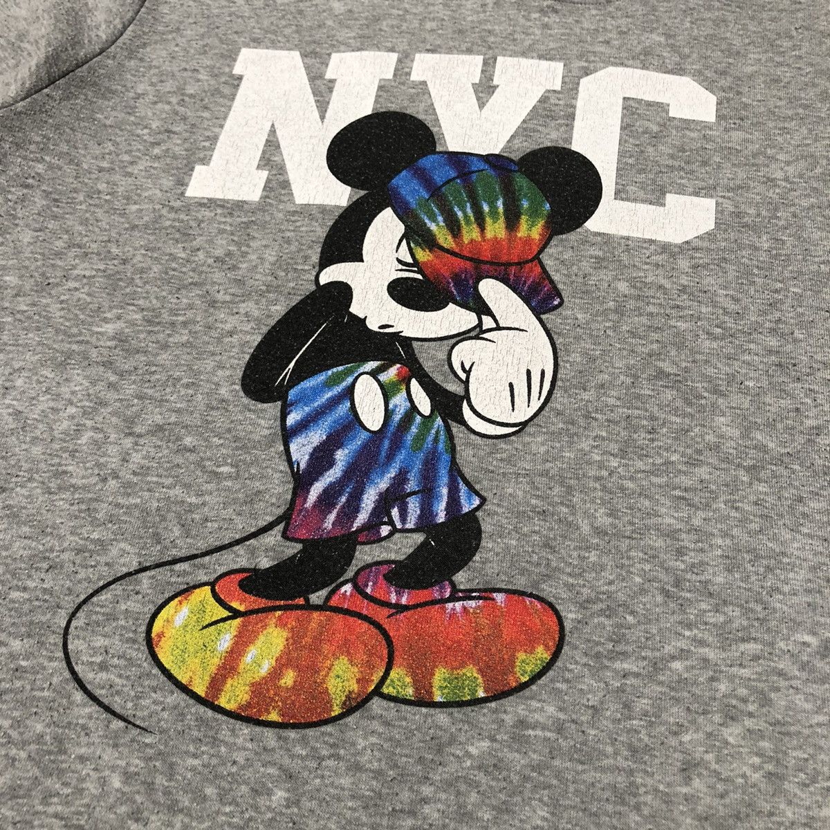 Disney Mickey NYC Hooded Sweatshirt Heather Grey Size US L / EU 52-54 / 3 - 4 Thumbnail