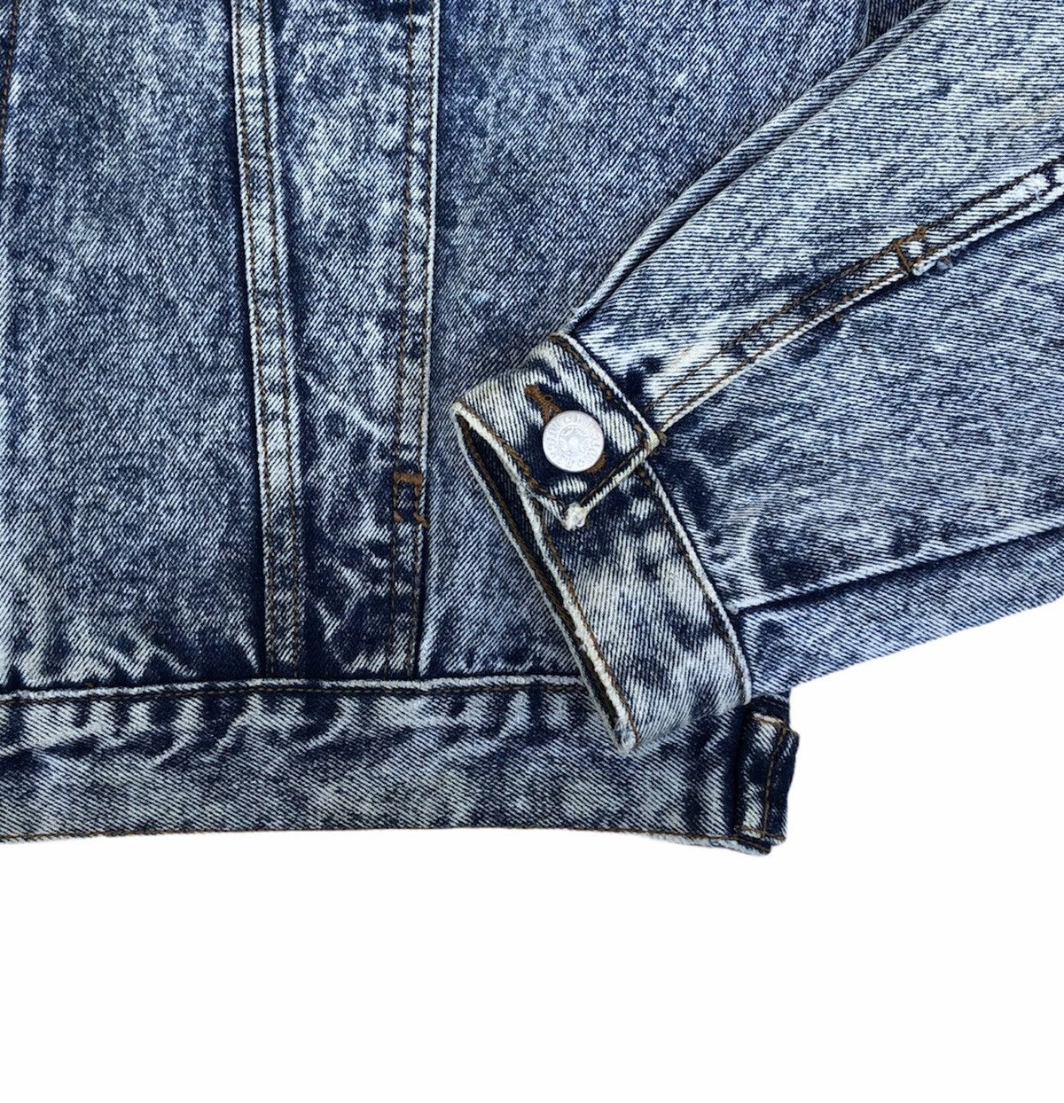 Vintage Vintage 90s Classic Hotcrew Denim Trucker Jacket Size US M / EU 48-50 / 2 - 17 Thumbnail
