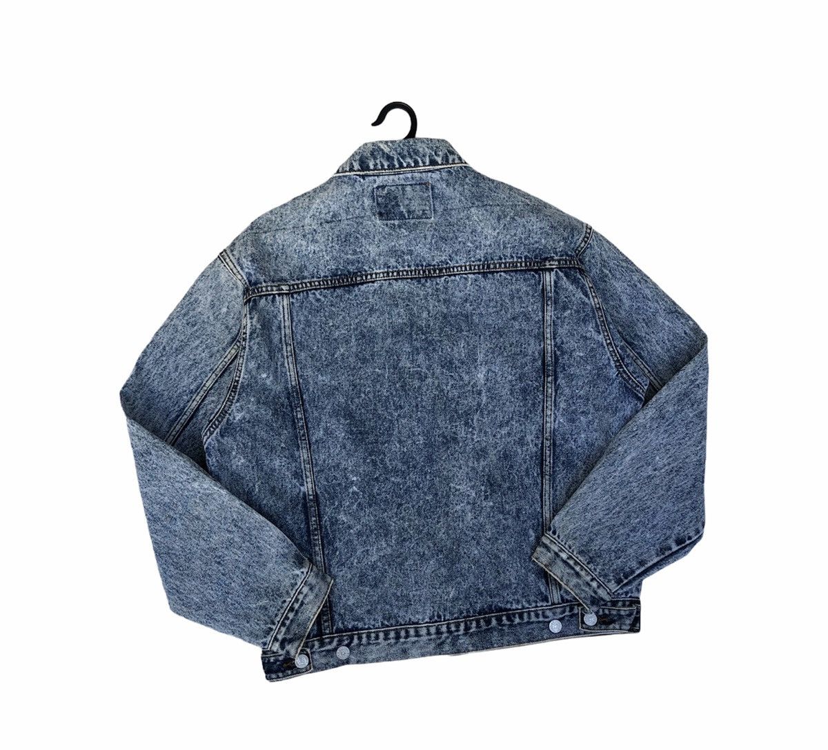 Vintage Vintage 90s Classic Hotcrew Denim Trucker Jacket Size US M / EU 48-50 / 2 - 12 Thumbnail