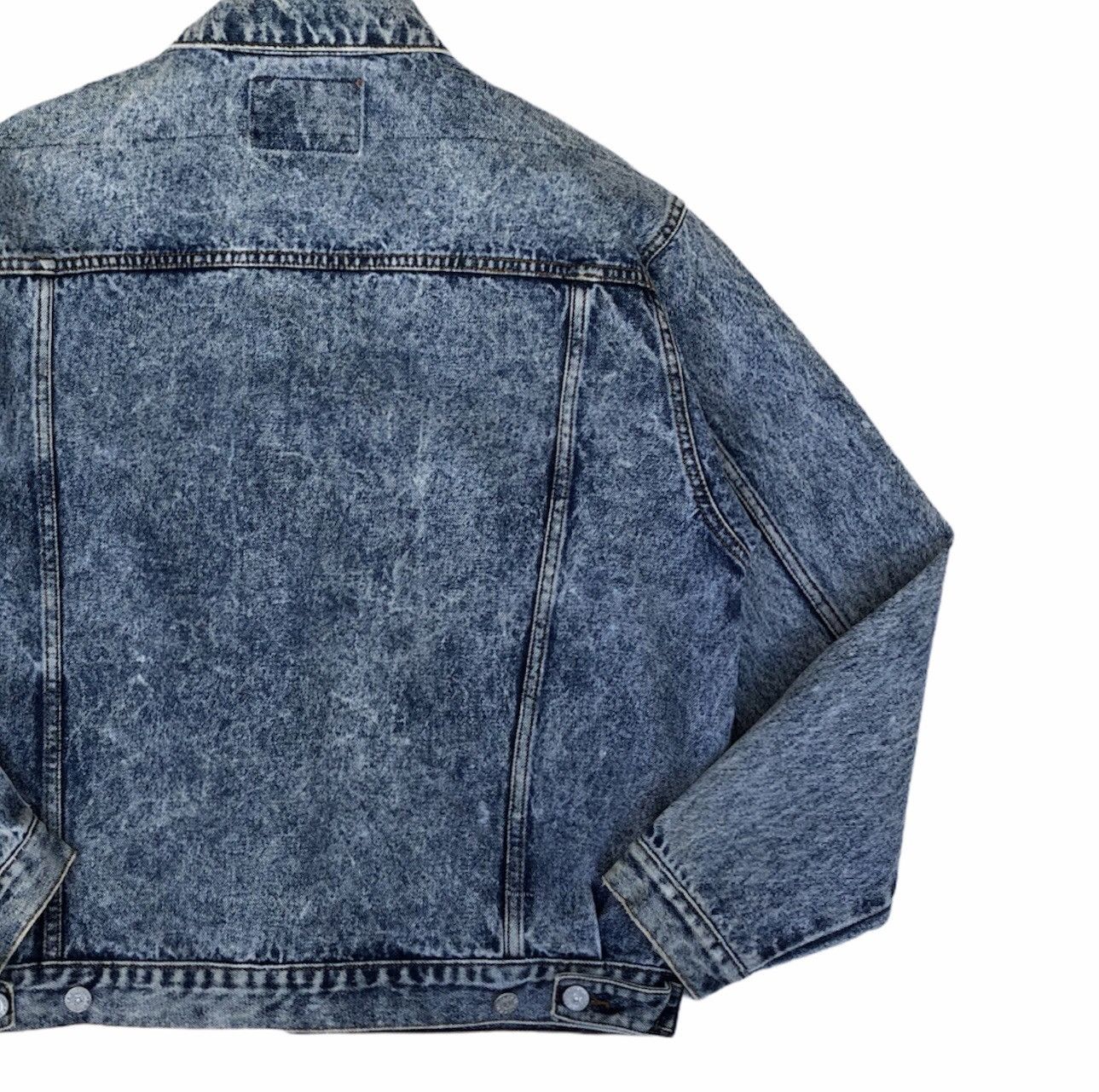 Vintage Vintage 90s Classic Hotcrew Denim Trucker Jacket Size US M / EU 48-50 / 2 - 14 Thumbnail
