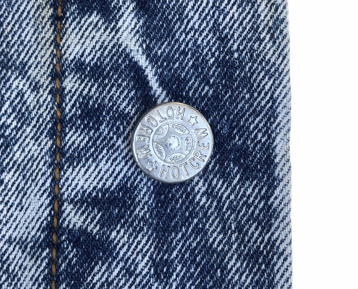 Vintage Vintage 90s Classic Hotcrew Denim Trucker Jacket Size US M / EU 48-50 / 2 - 20 Thumbnail
