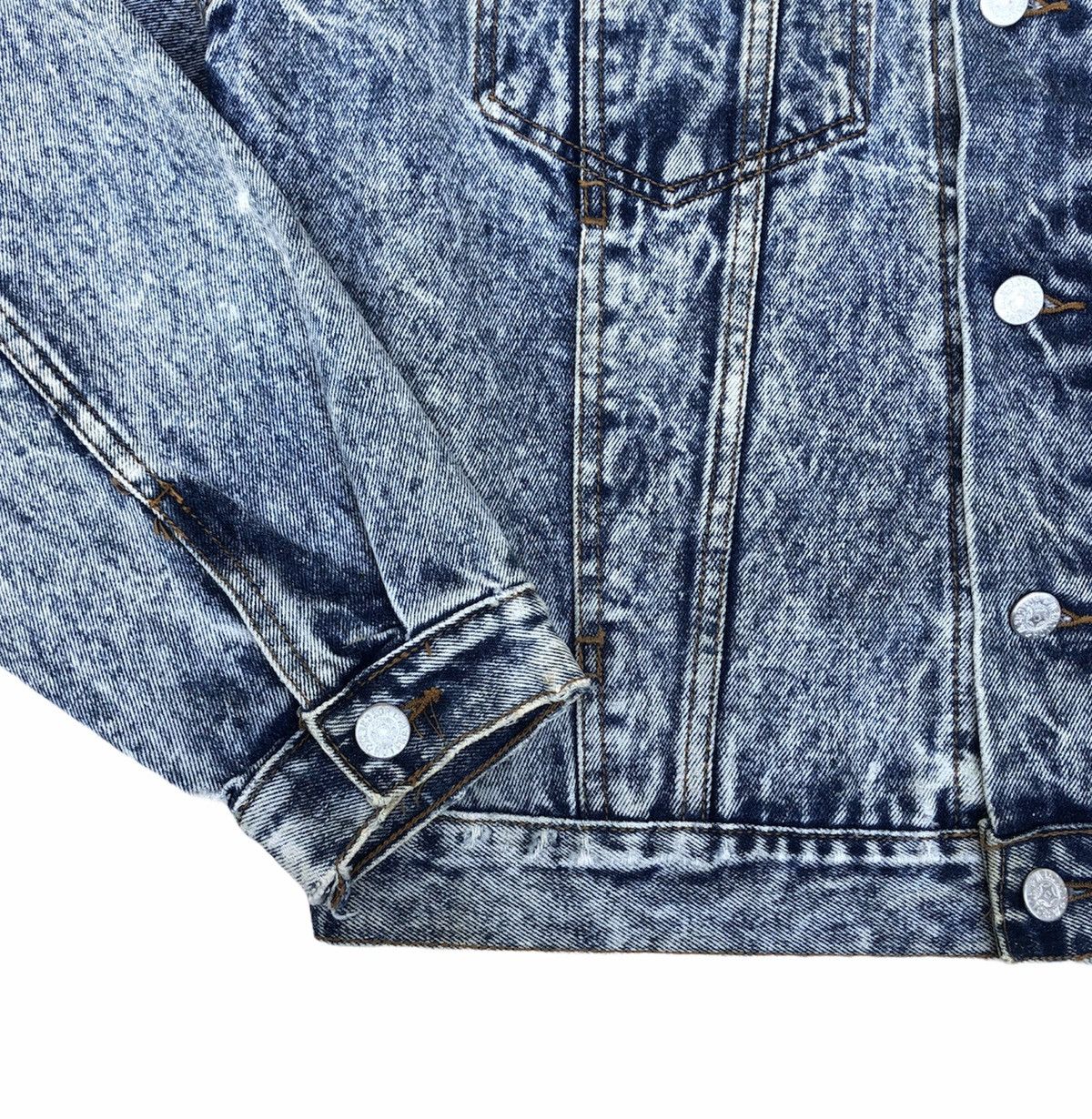 Vintage Vintage 90s Classic Hotcrew Denim Trucker Jacket Size US M / EU 48-50 / 2 - 16 Thumbnail