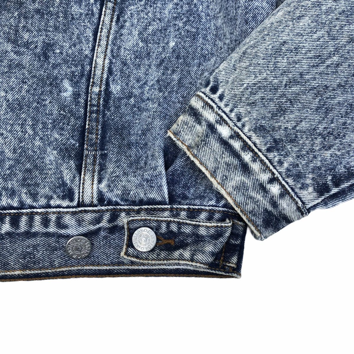 Vintage Vintage 90s Classic Hotcrew Denim Trucker Jacket Size US M / EU 48-50 / 2 - 18 Thumbnail