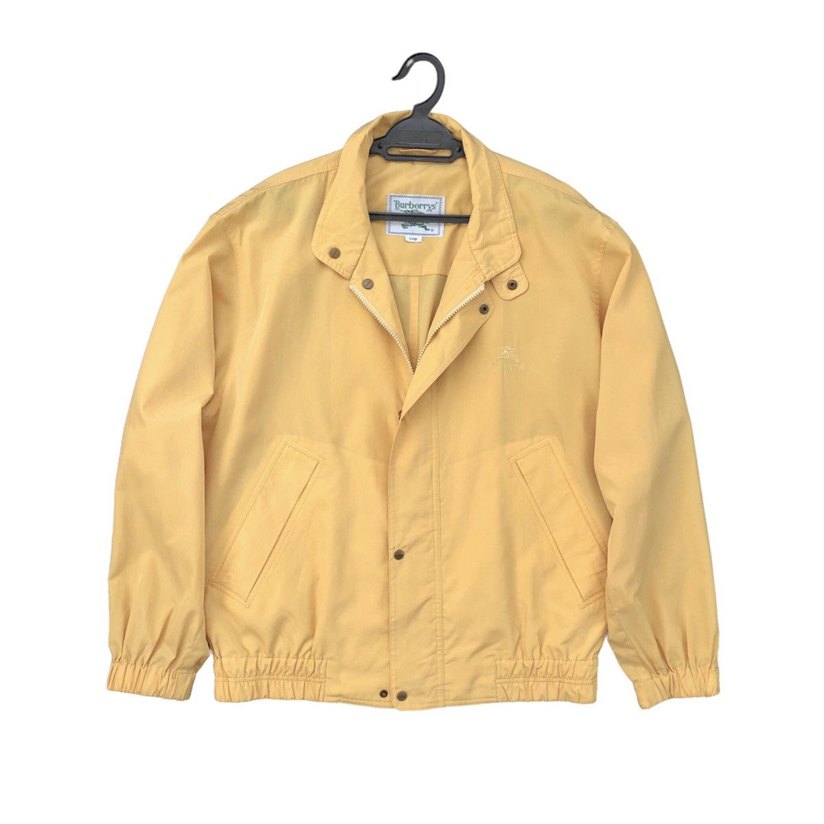 Burberry VTG Burberrys Prorsum Embroidery Logo Light Bomber Jacket Size US L / EU 52-54 / 3 - 1 Thumbnail