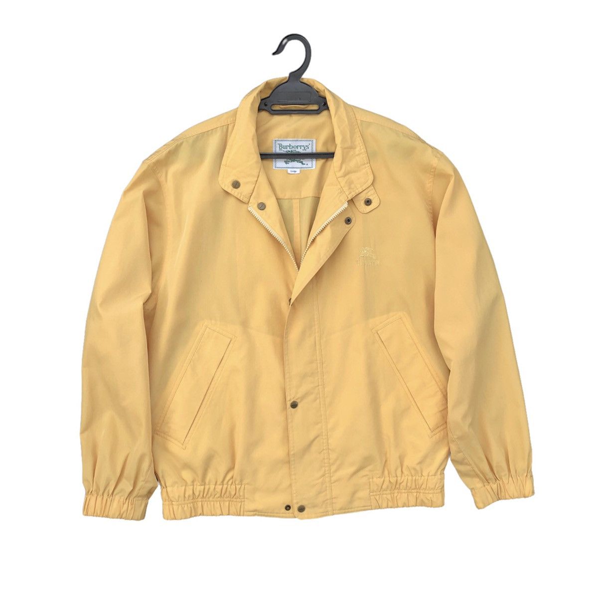 Burberry VTG Burberrys Prorsum Embroidery Logo Light Bomber Jacket Size US L / EU 52-54 / 3 - 3 Thumbnail