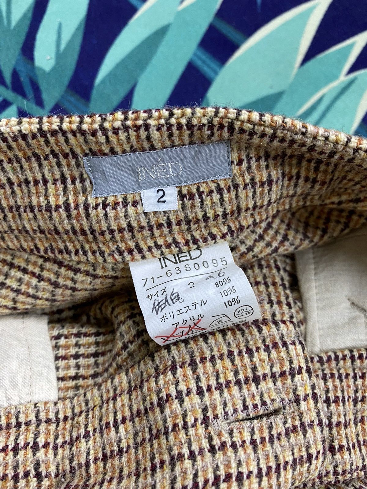 Designer × Japanese Brand × Yohji Yamamoto GK156 WOOL CASUAL PANT STYLE by INED Size US 26 / EU 42 - 9 Thumbnail