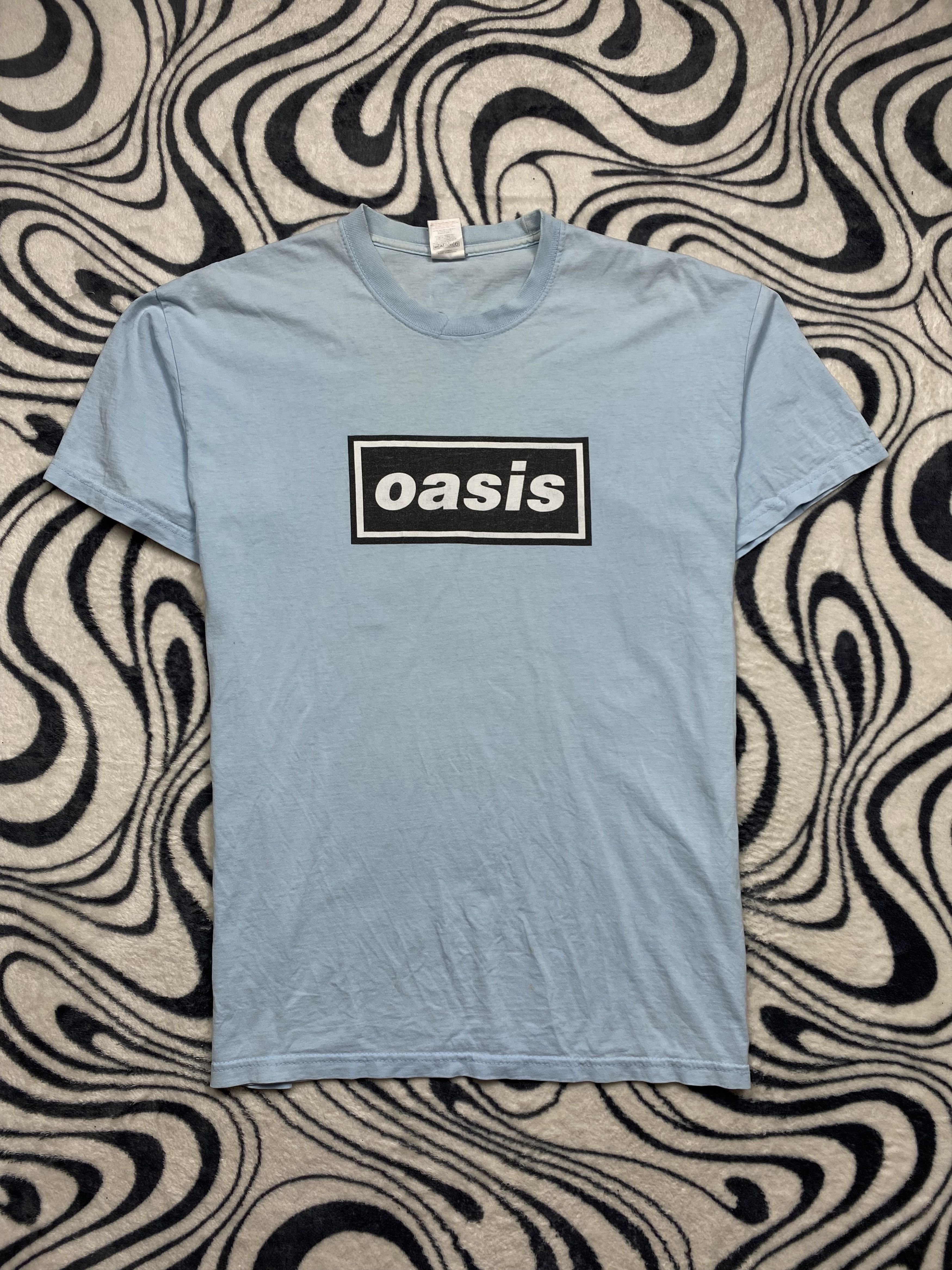 Band Tees × Vintage Oasis Vintage Mens T-Shirt Tee Size US L / EU 52-54 / 3 - 1 Thumbnail