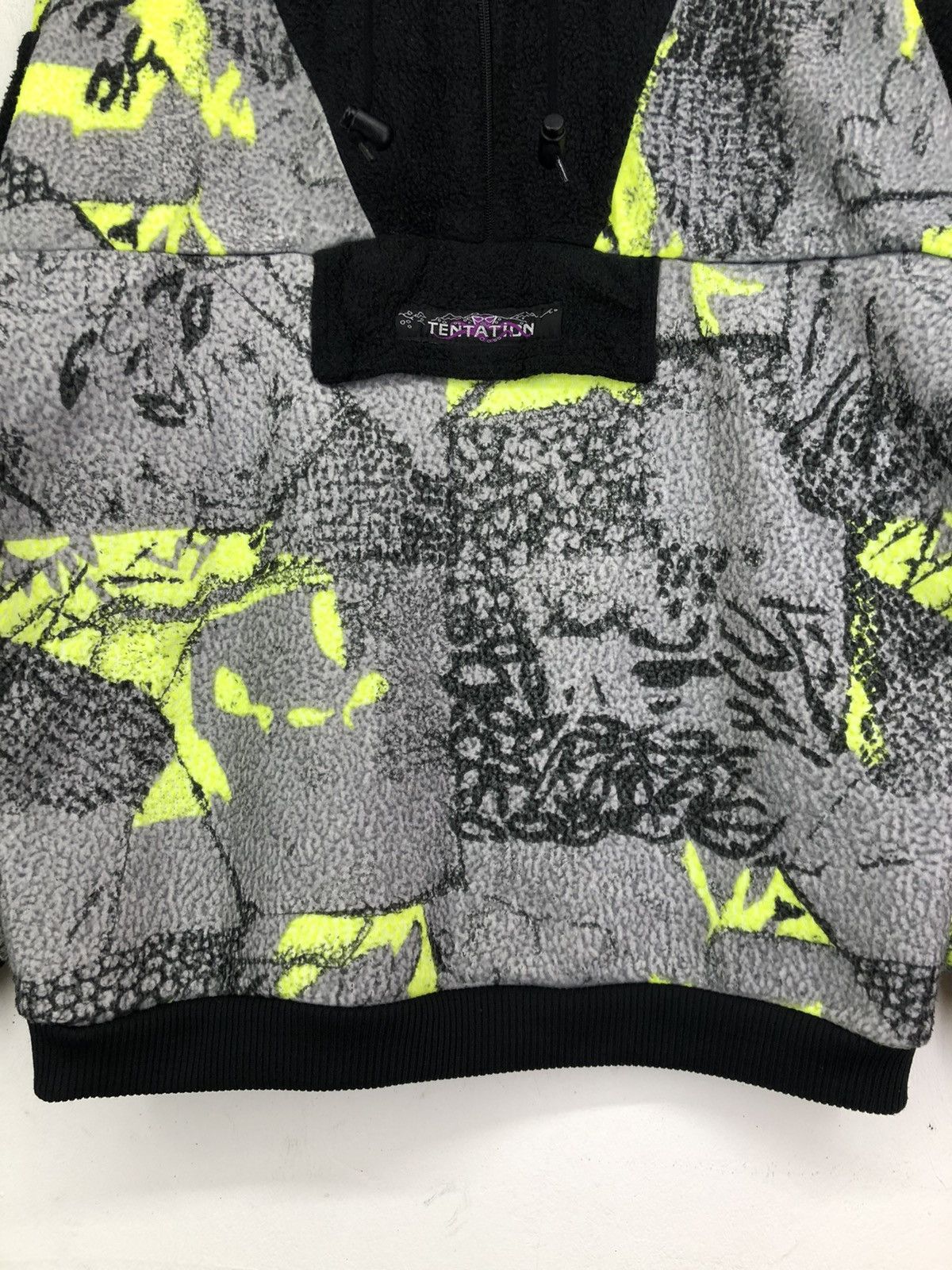 Vintage Vintage Tentation Fleece Anorak Jacket Size US L / EU 52-54 / 3 - 7 Thumbnail