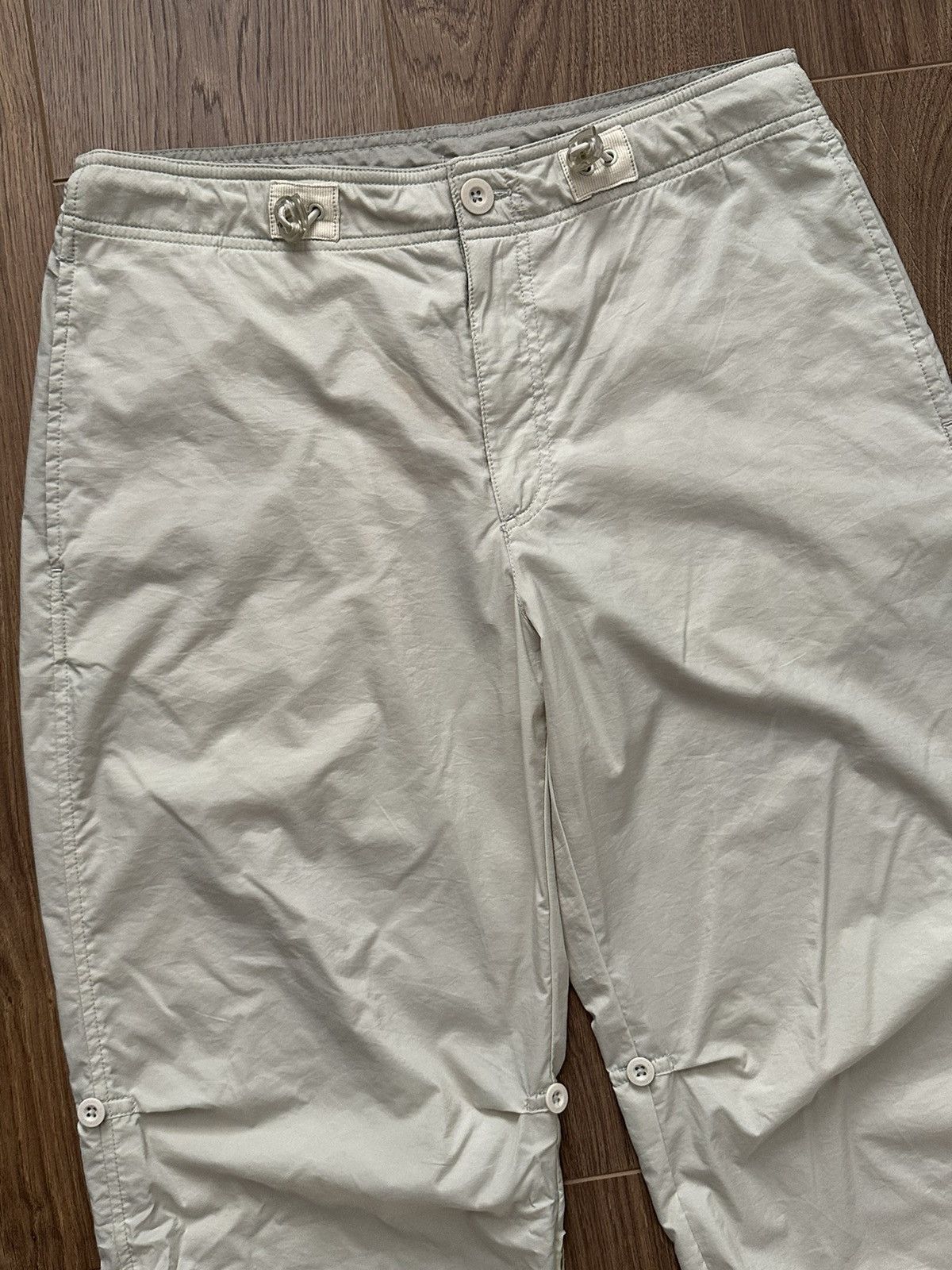 Nike ACG × Vintage Nike ACG Transformer Adjustable Ivory Nylon Women’s Pants Size 30" / US 8 / IT 44 - 5 Thumbnail