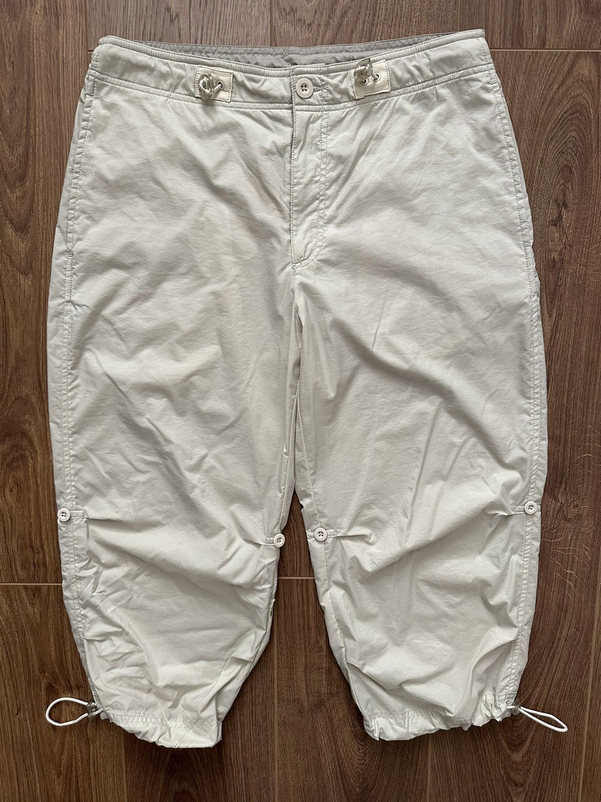 Nike ACG × Vintage Nike ACG Transformer Adjustable Ivory Nylon Women’s Pants Size 30" / US 8 / IT 44 - 1 Thumbnail