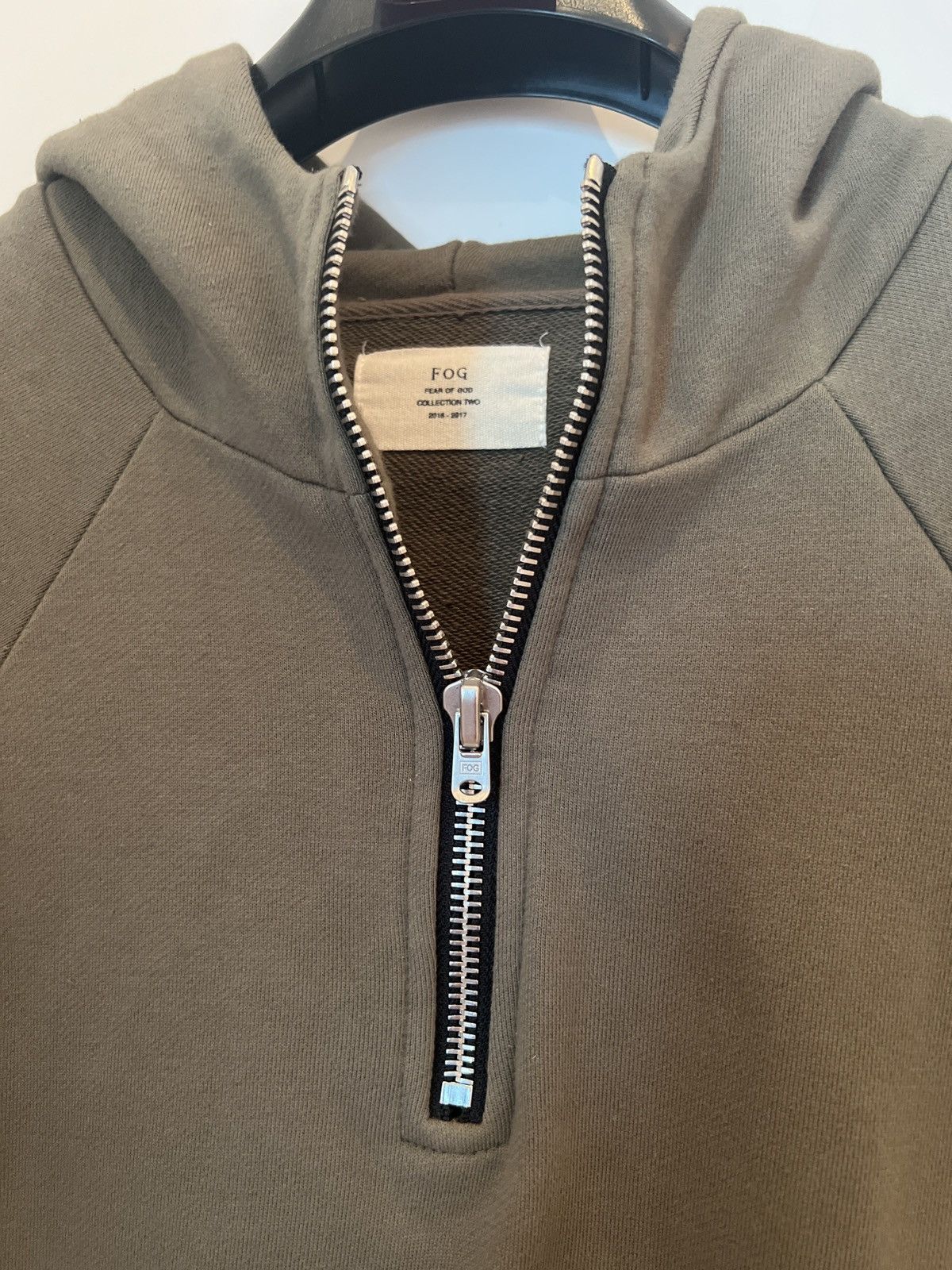 Fear of God Fear Of God Green Hoodie Size US L / EU 52-54 / 3 - 2 Thumbnail