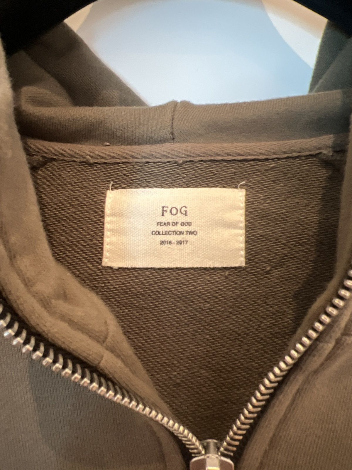 Fear of God Fear Of God Green Hoodie Size US L / EU 52-54 / 3 - 6 Thumbnail