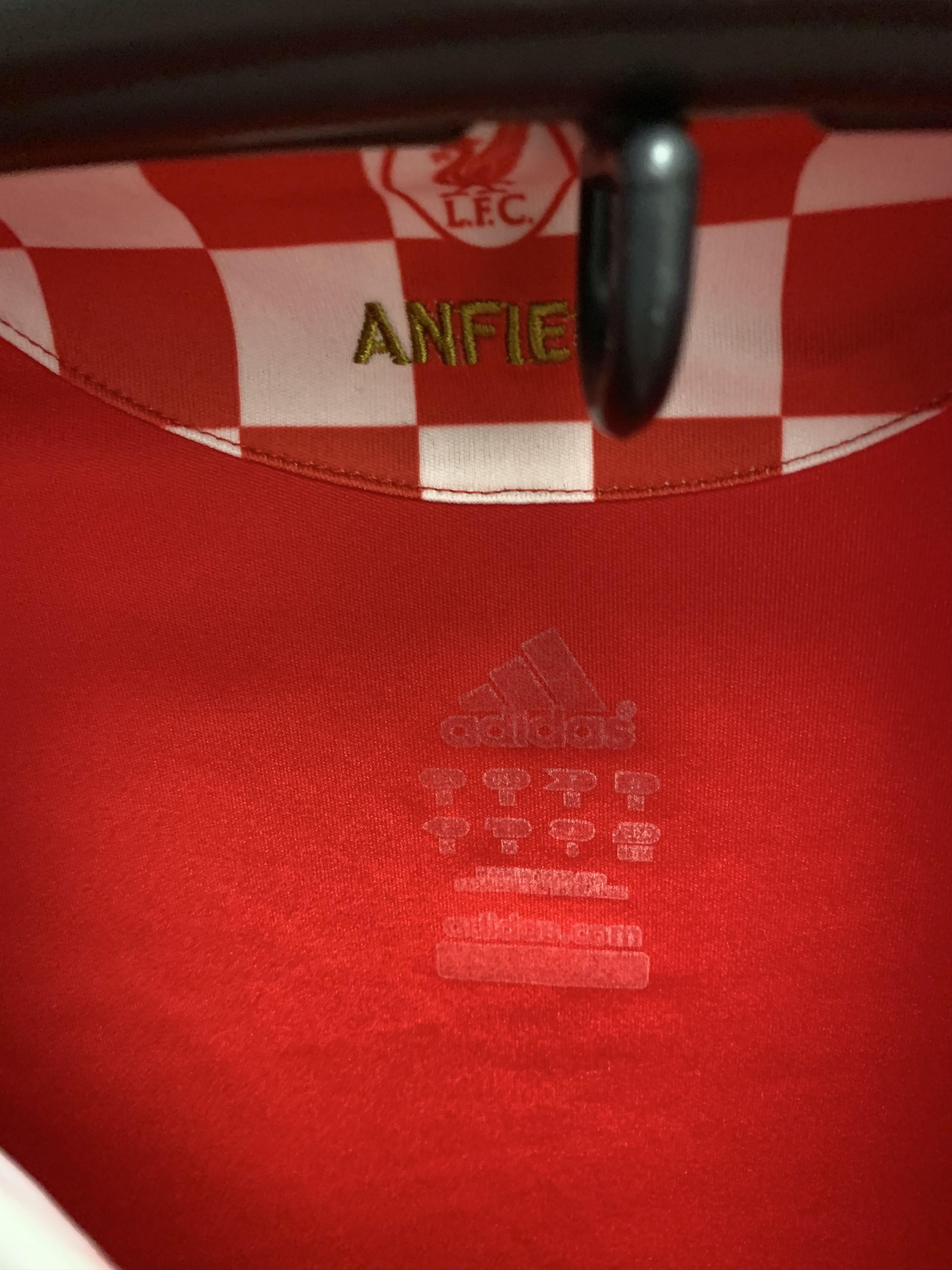 Adidas Liverpool adidas carlsberg M soccer jersey 2007-08 Size US M / EU 48-50 / 2 - 4 Thumbnail