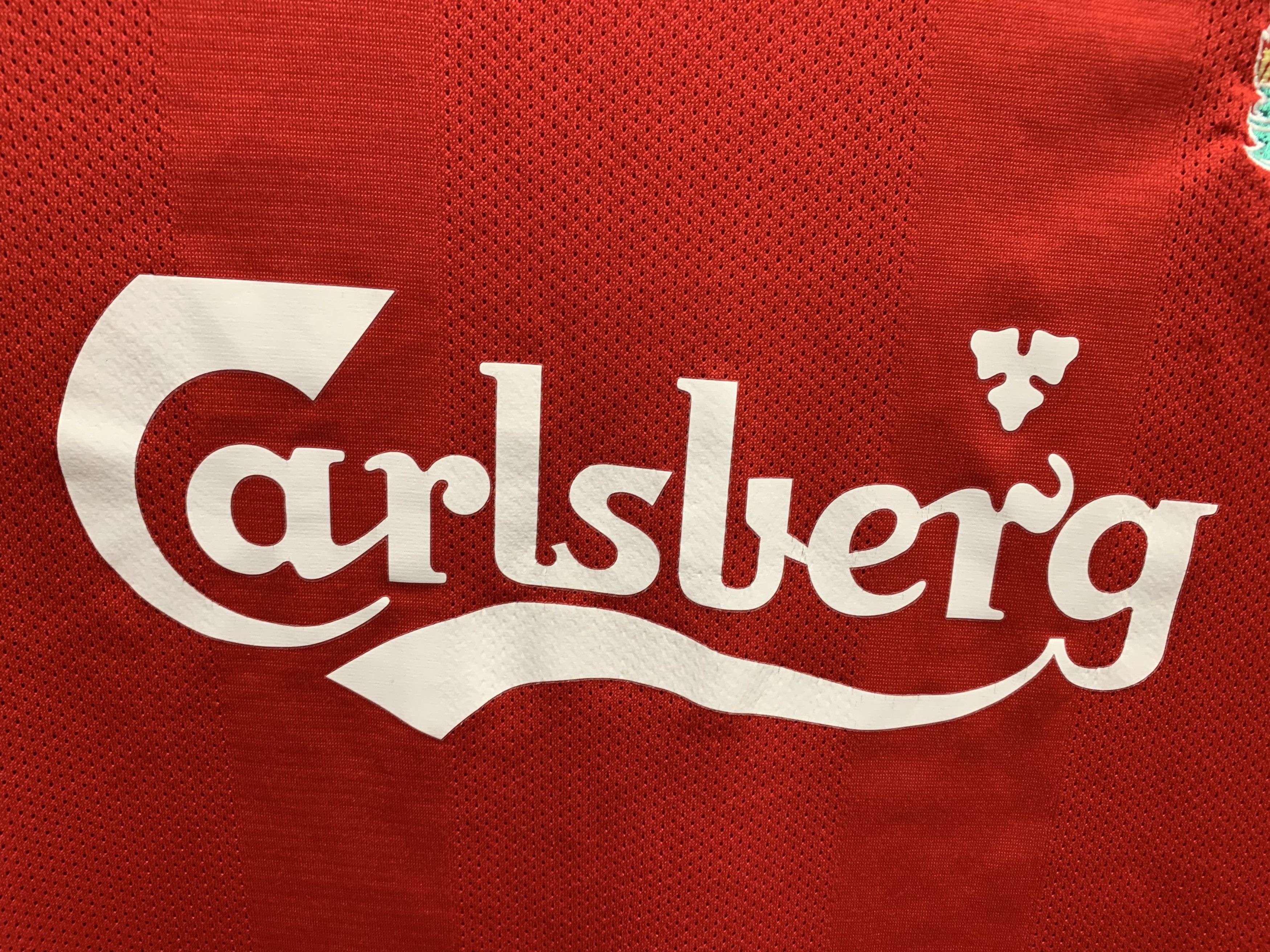 Adidas Liverpool adidas carlsberg M soccer jersey 2007-08 Size US M / EU 48-50 / 2 - 3 Thumbnail