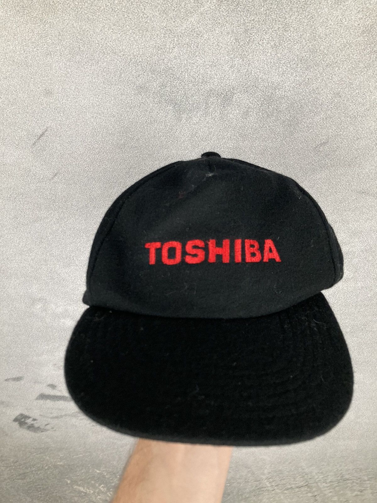 Japanese Brand Vintage Toshiba Logo Hat Japanese Retro Size ONE SIZE - 1 Thumbnail
