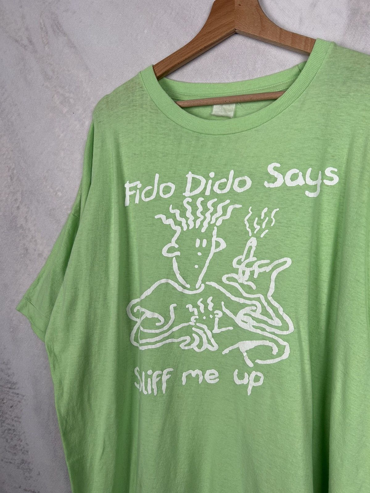 Vintage Vintage Fido Dido 7UP 80s Single Stitch Rare Primo Graphic Size US XXL / EU 58 / 5 - 3 Thumbnail