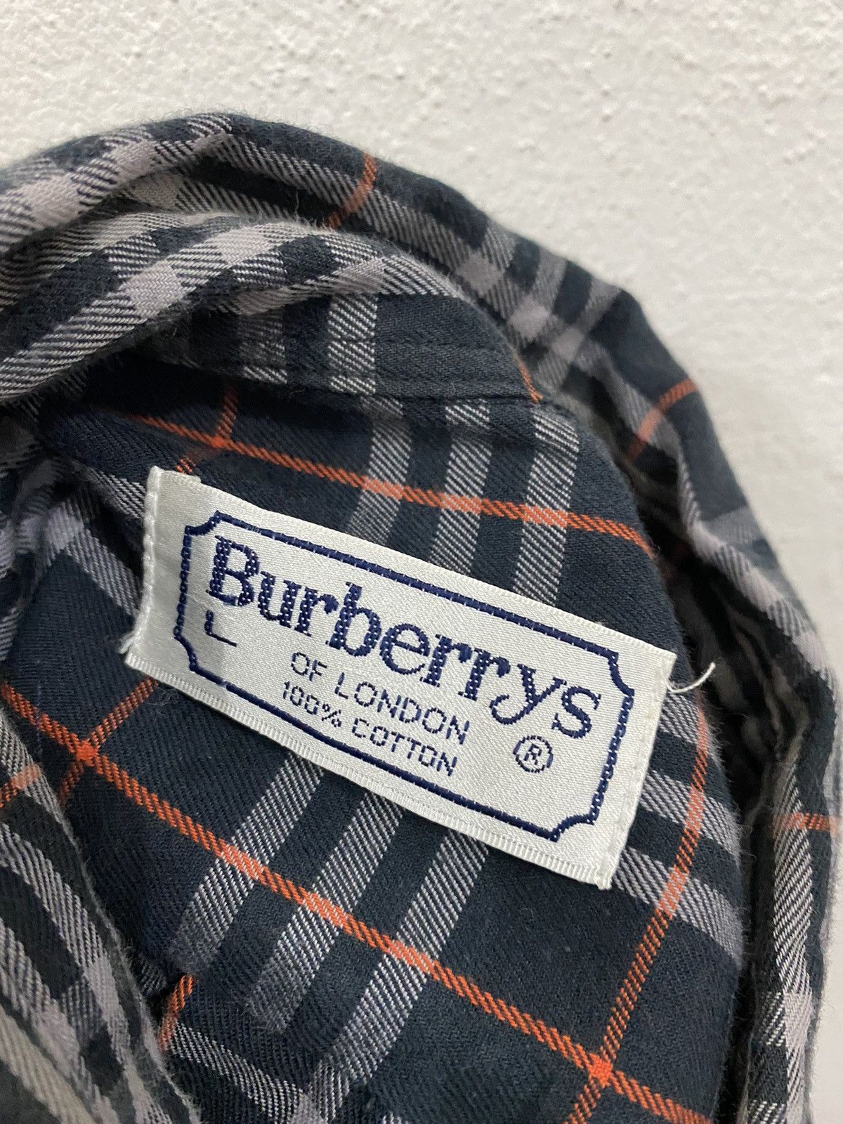 Burberry Vintage Burberrys Button Shirt Size US M / EU 48-50 / 2 - 7 Thumbnail