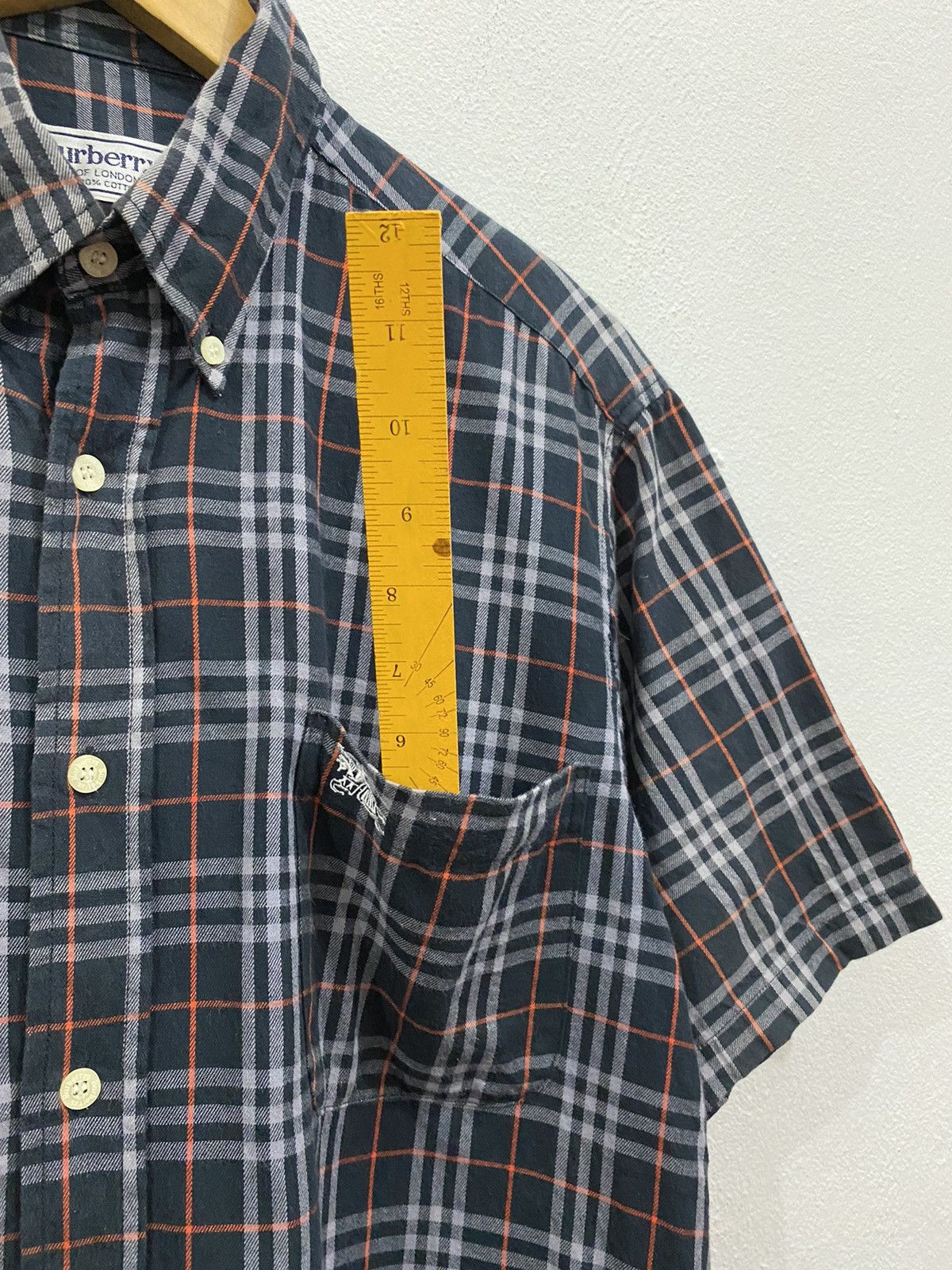 Burberry Vintage Burberrys Button Shirt Size US M / EU 48-50 / 2 - 6 Thumbnail