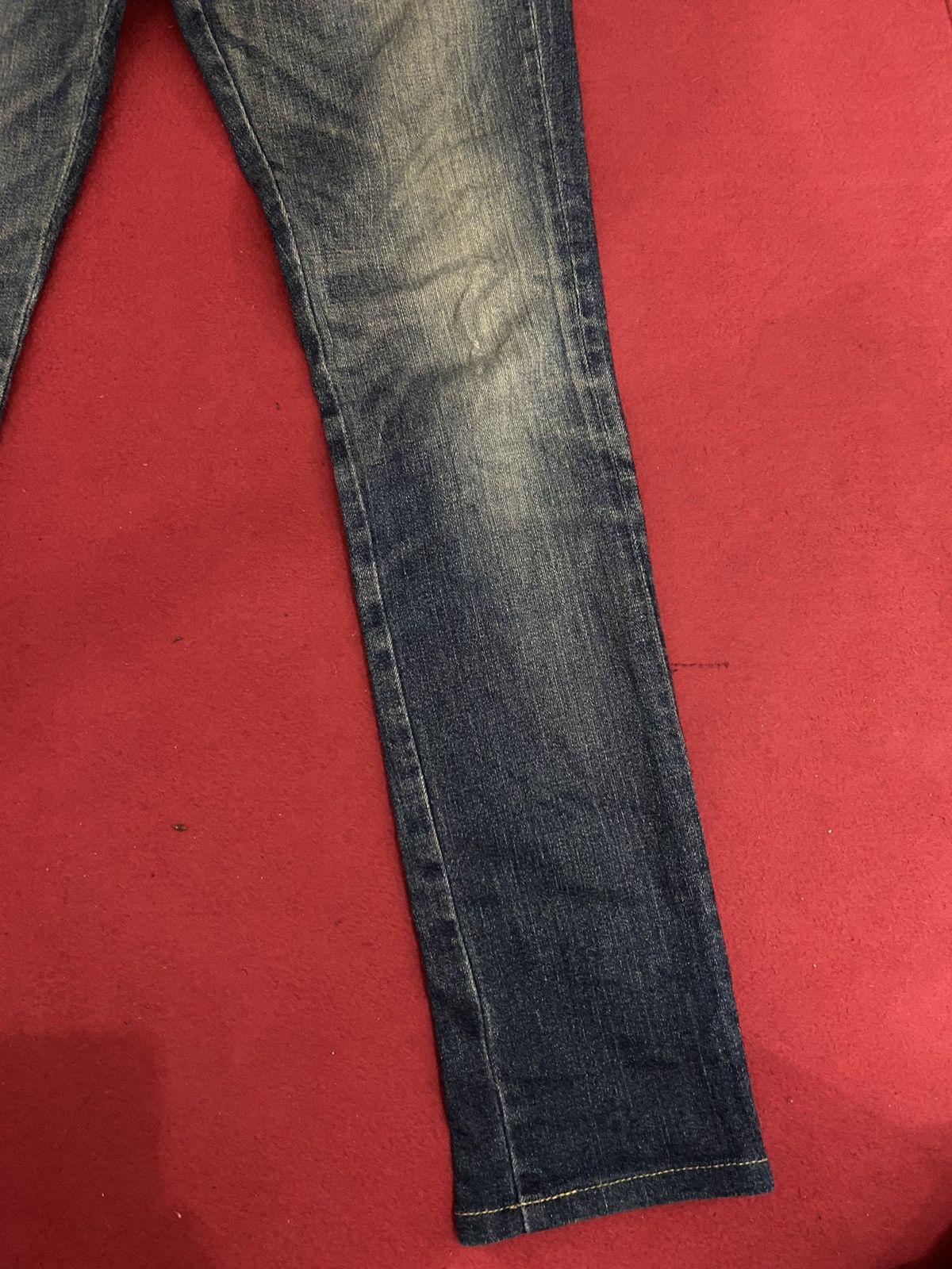 FACTOTUM 🔥Factotum Tapper Fitting Distress Denim Size US 30 / EU 46 - 6 Thumbnail