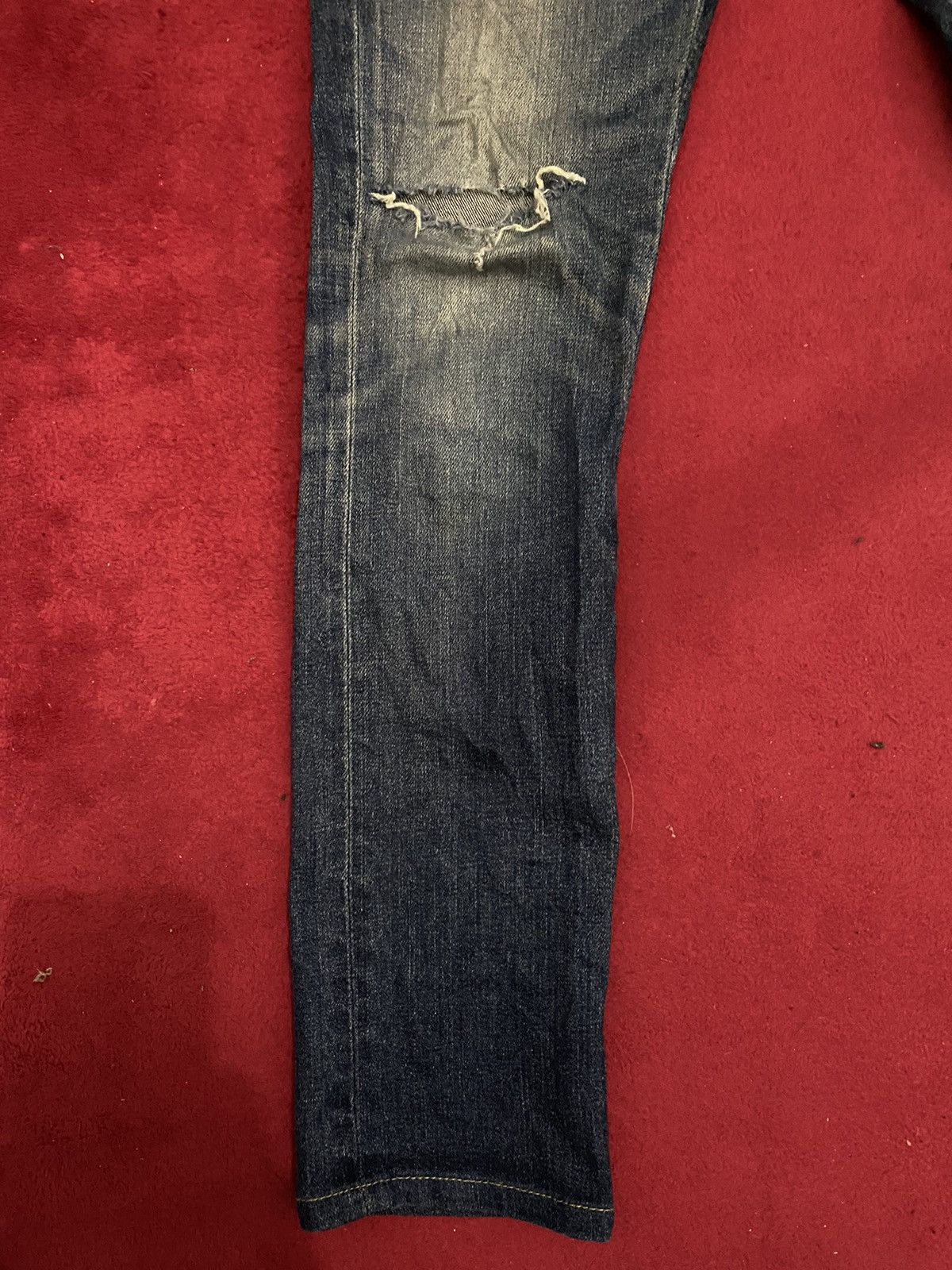 FACTOTUM 🔥Factotum Tapper Fitting Distress Denim Size US 30 / EU 46 - 7 Thumbnail