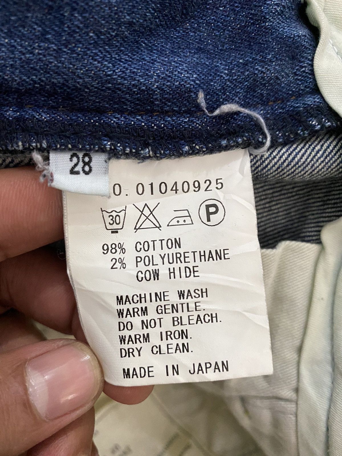 FACTOTUM 🔥Factotum Tapper Fitting Distress Denim Size US 30 / EU 46 - 21 Thumbnail