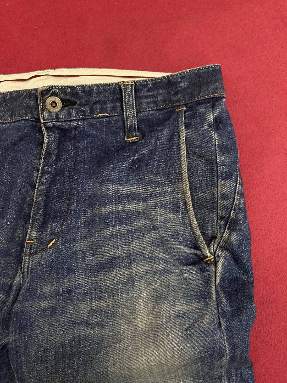 FACTOTUM 🔥Factotum Tapper Fitting Distress Denim Size US 30 / EU 46 - 8 Thumbnail