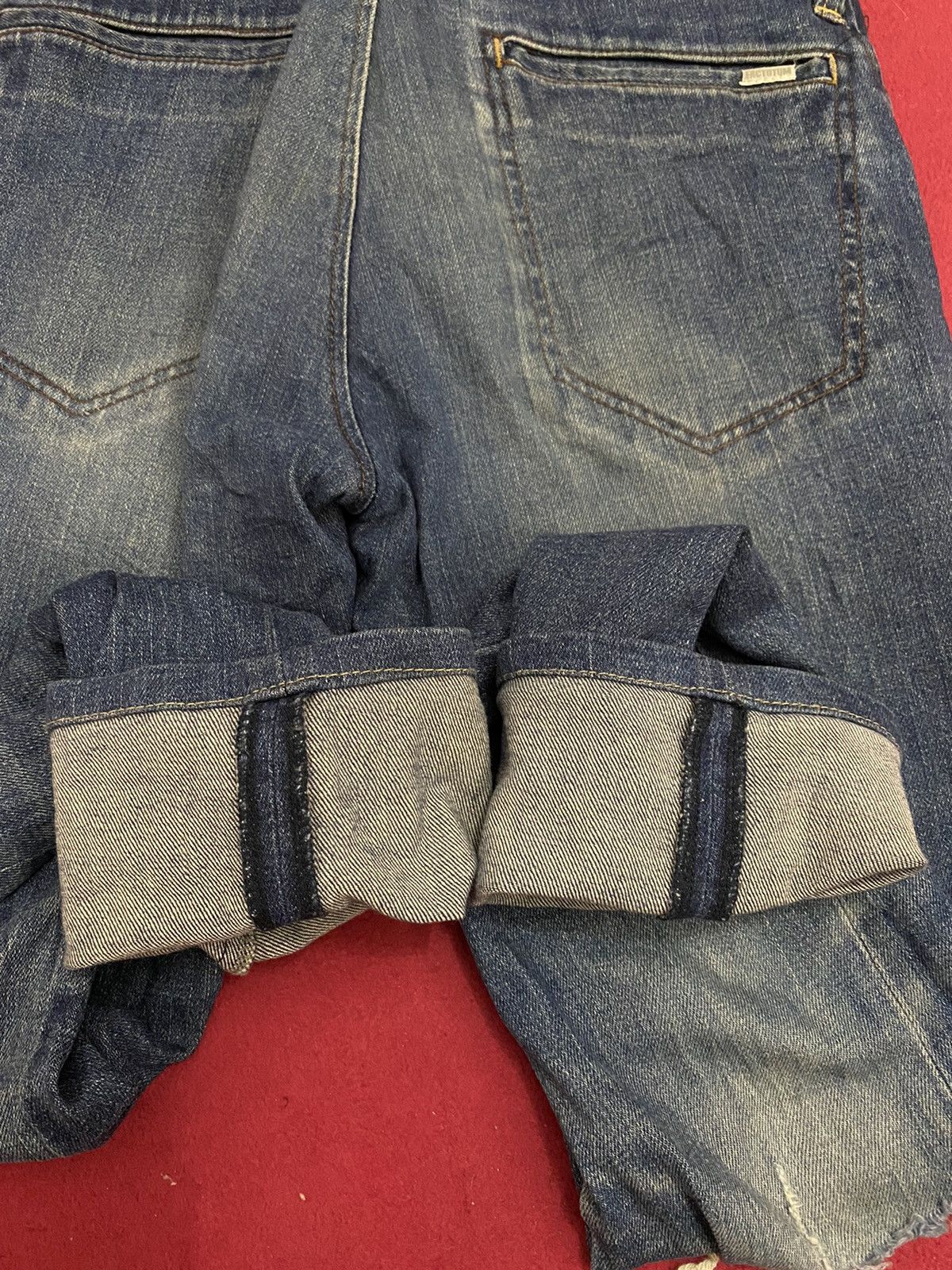 FACTOTUM 🔥Factotum Tapper Fitting Distress Denim Size US 30 / EU 46 - 15 Thumbnail