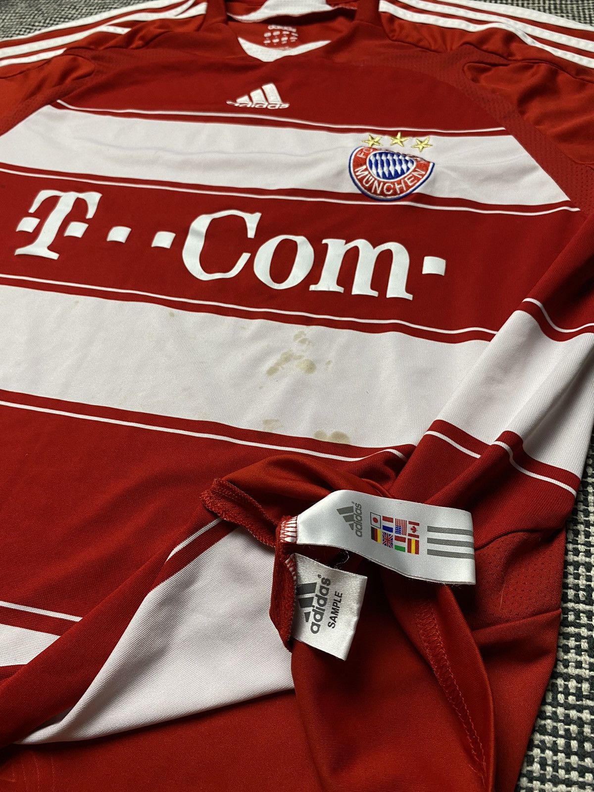 Adidas × Vintage Vintage soccer jersey adidas Bayern Munchen Size US L / EU 52-54 / 3 - 6 Thumbnail