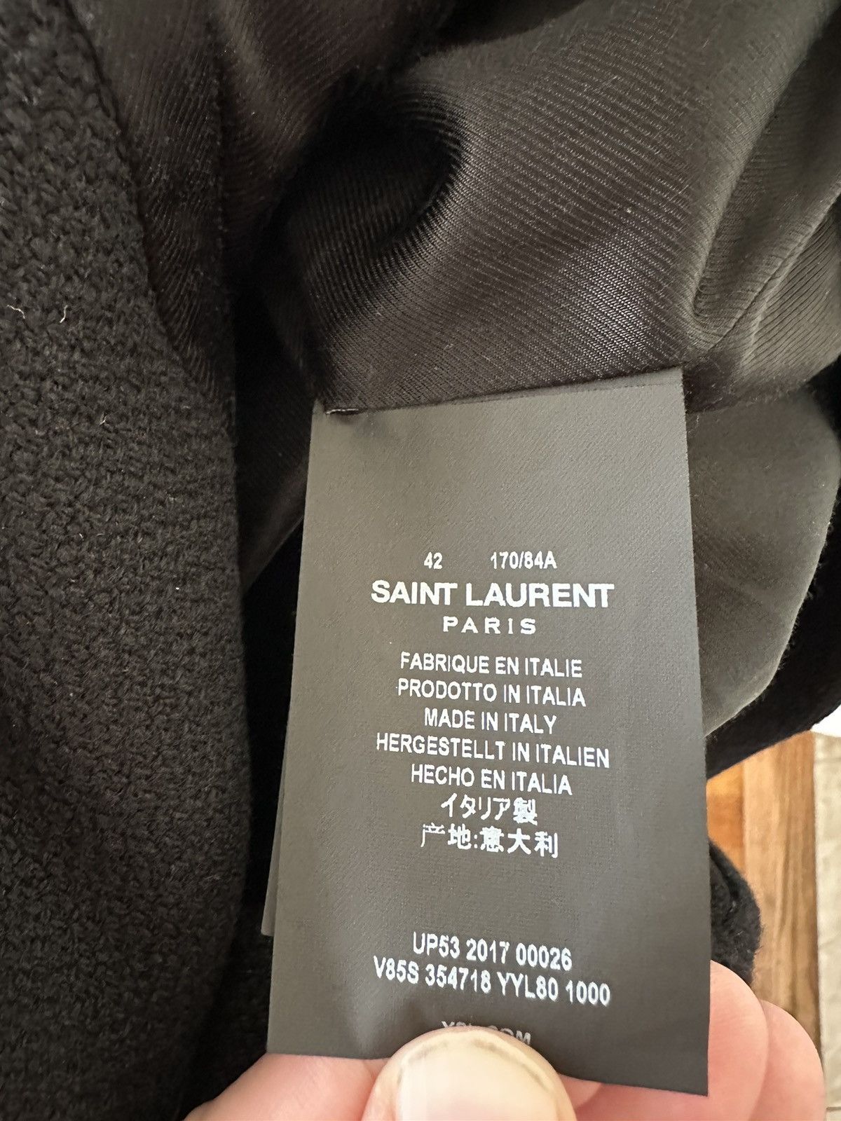 Hedi Slimane × Saint Laurent Paris Saint Laurent Teddy Jacket 42 Size US S / EU 44-46 / 1 - 9 Thumbnail