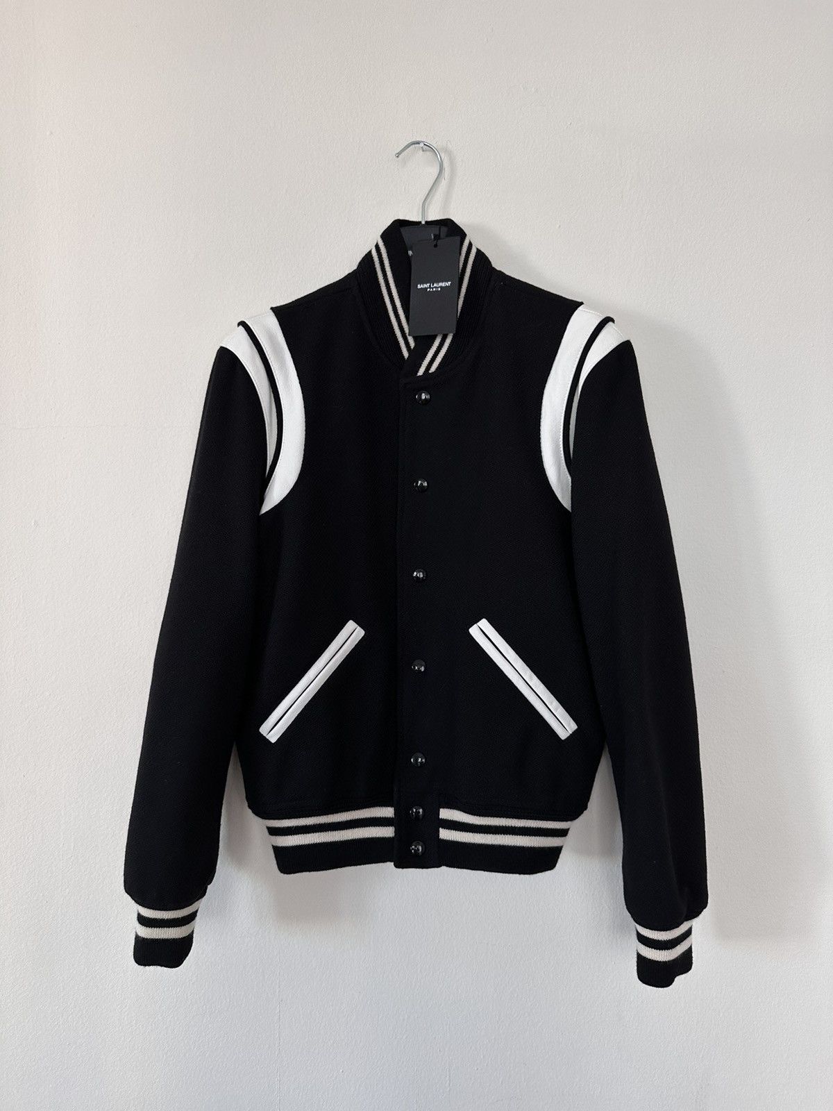 Hedi Slimane × Saint Laurent Paris Saint Laurent Teddy Jacket 42 Size US S / EU 44-46 / 1 - 3 Thumbnail