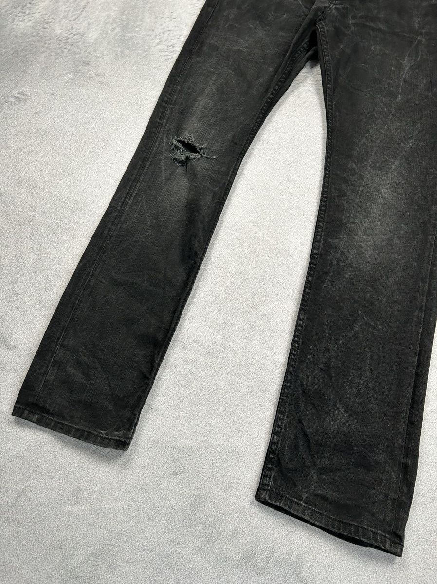Allsaints × Vintage Vintage AllSaints Cigarette Denim Distressed Washed Pants Size US 34 / EU 50 - 3 Thumbnail