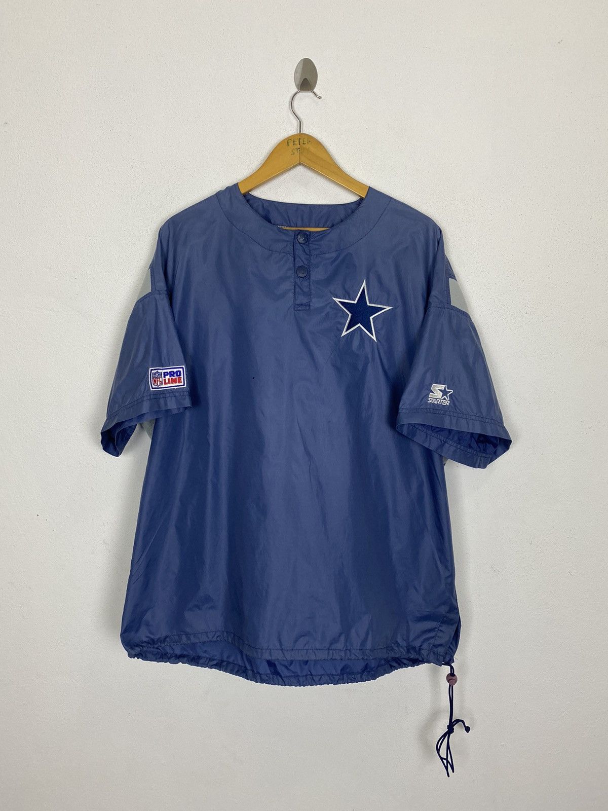 VINTAGE NFL PRO LINE STARTER SHORT SLEEVE NYLON SHIRT-GK120