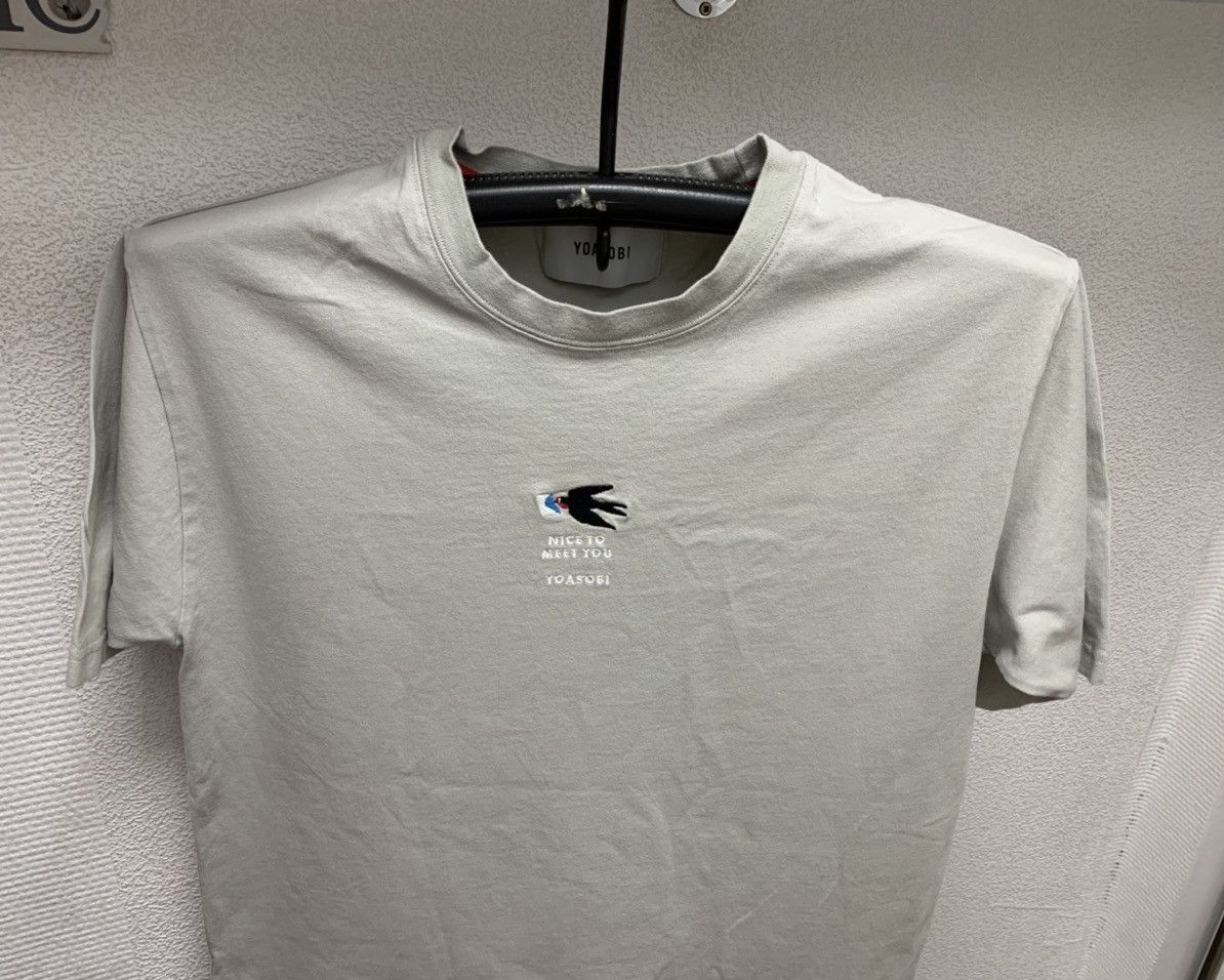 Anime Yoasobi nice to meet you Japanese brand t-shirt Japan L sz Size US L / EU 52-54 / 3 - 3 Thumbnail