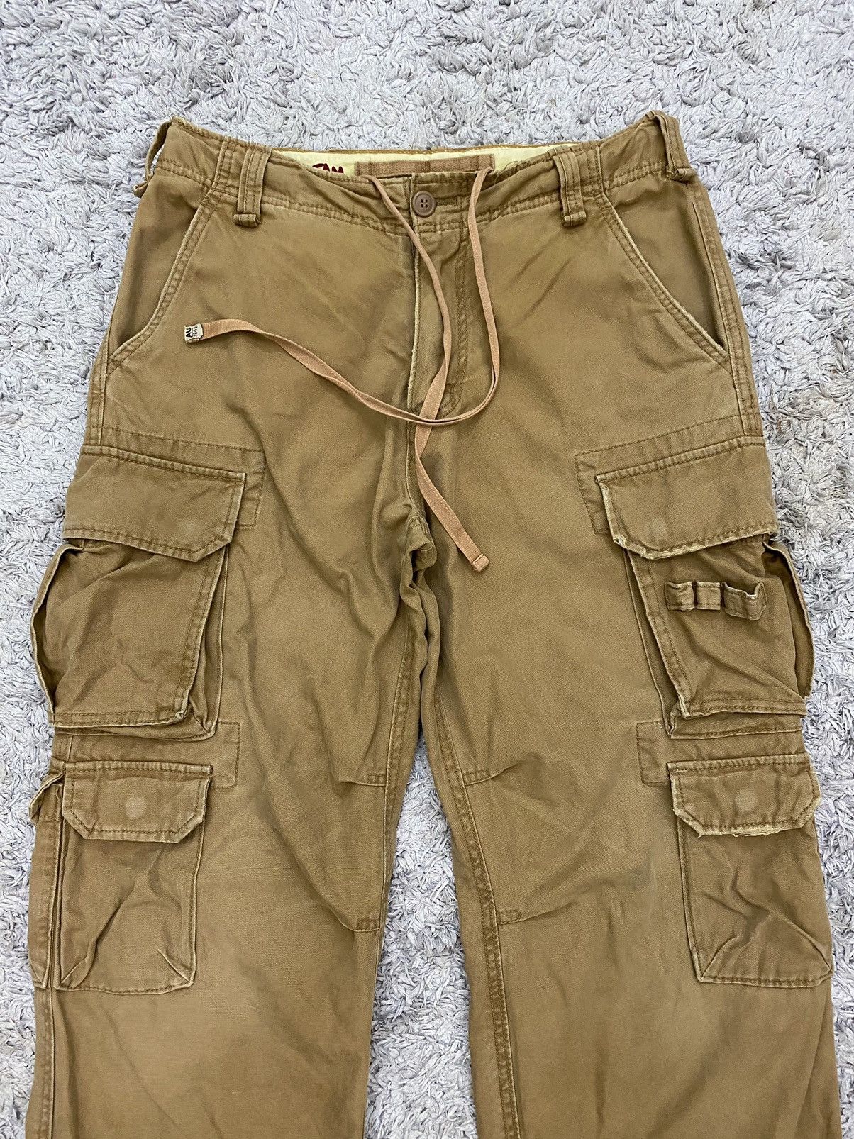 Japanese Brand Vintage Japanese Brand Whoau Distressed Cargo Pants Size US 32 / EU 48 - 4 Thumbnail