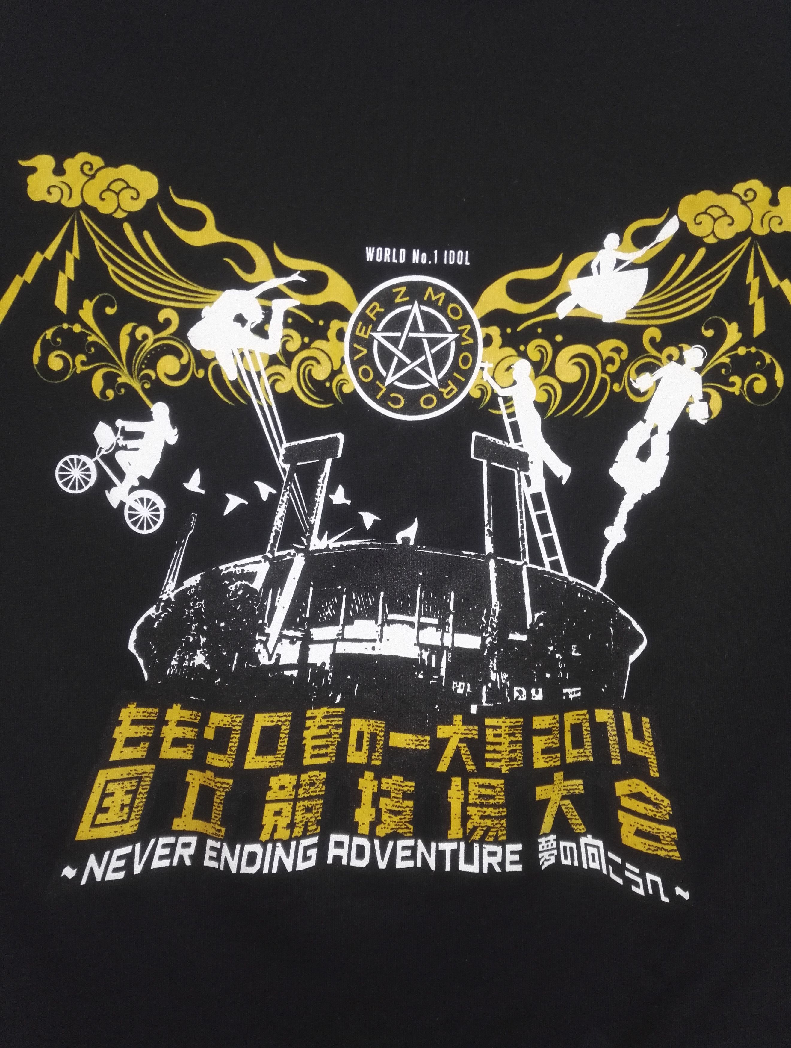 Band Tees Rare🔥 Momoiro Clover Z Japanese idol Group T-shirt Saiz M Size US M / EU 48-50 / 2 - 4 Thumbnail
