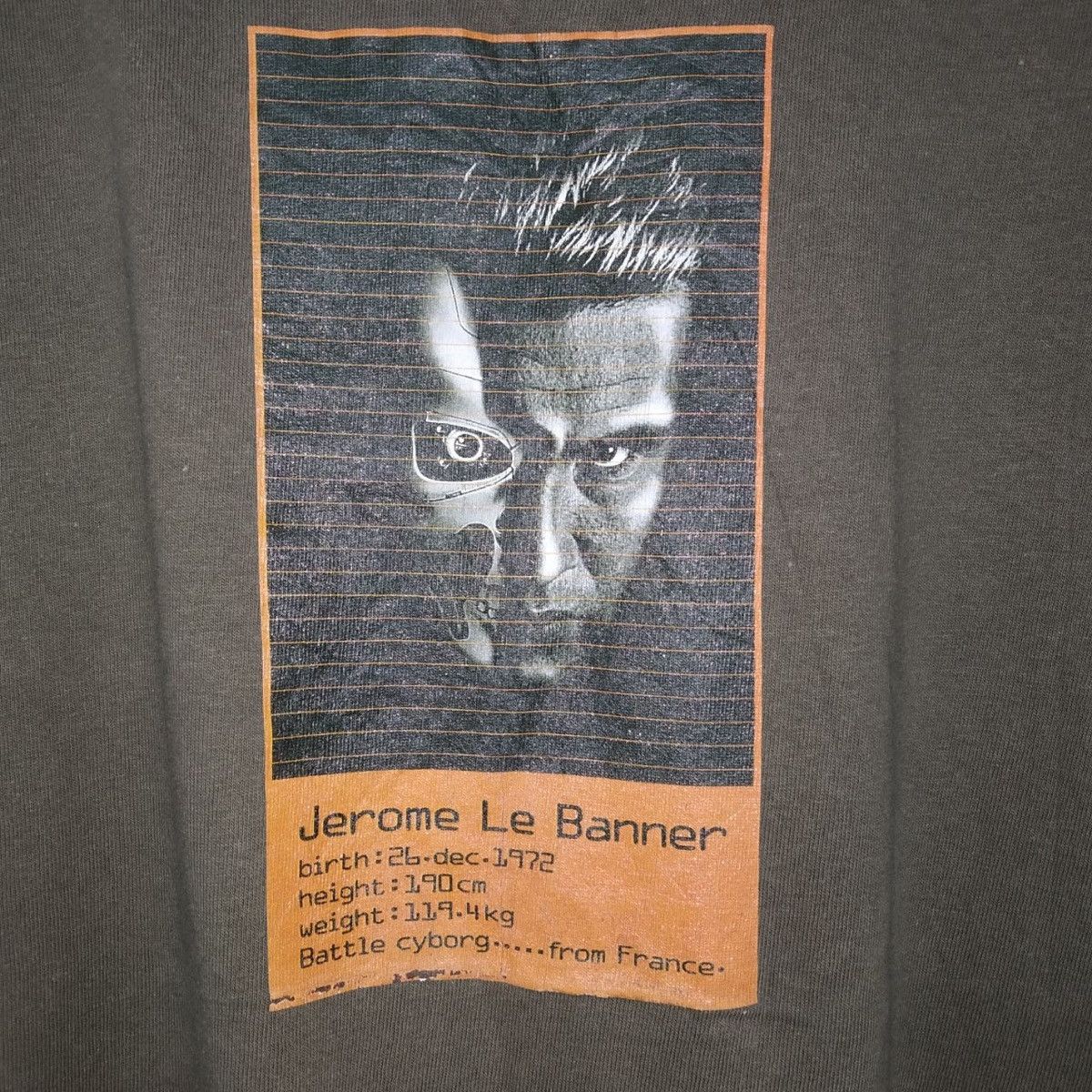 Sci-Fi Fantasy Vintage Jerome Le Banner Pro Boxing Promo Shirt Size US L / EU 52-54 / 3 - 4 Thumbnail