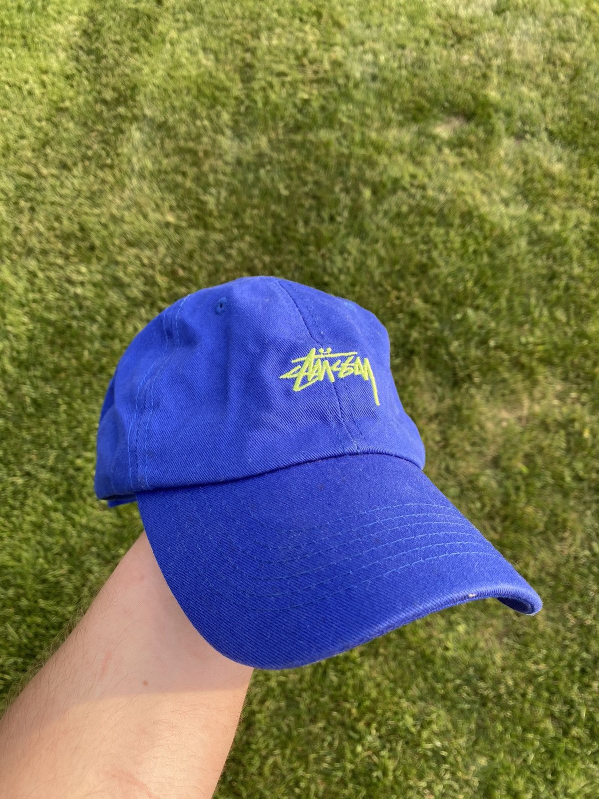Stussy Stussy Vintage blue cap Size ONE SIZE - 1 Thumbnail