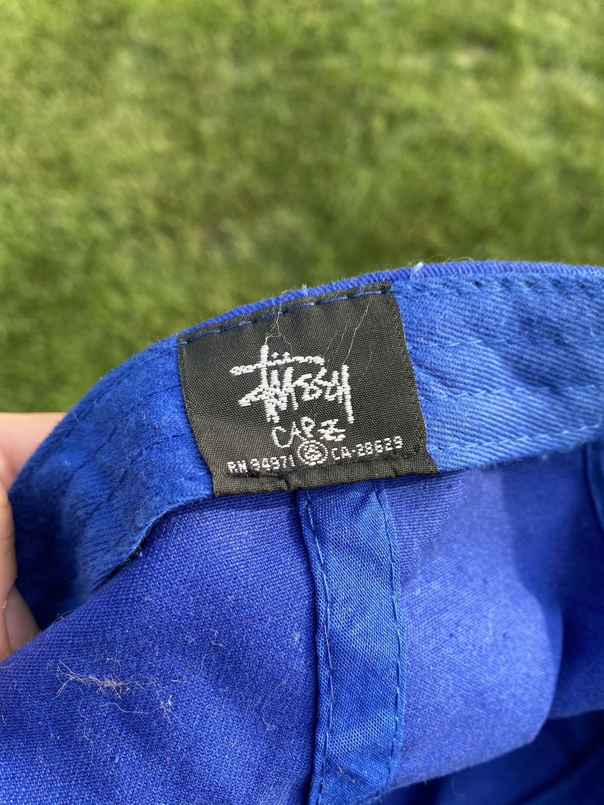 Stussy Stussy Vintage blue cap Size ONE SIZE - 5 Thumbnail
