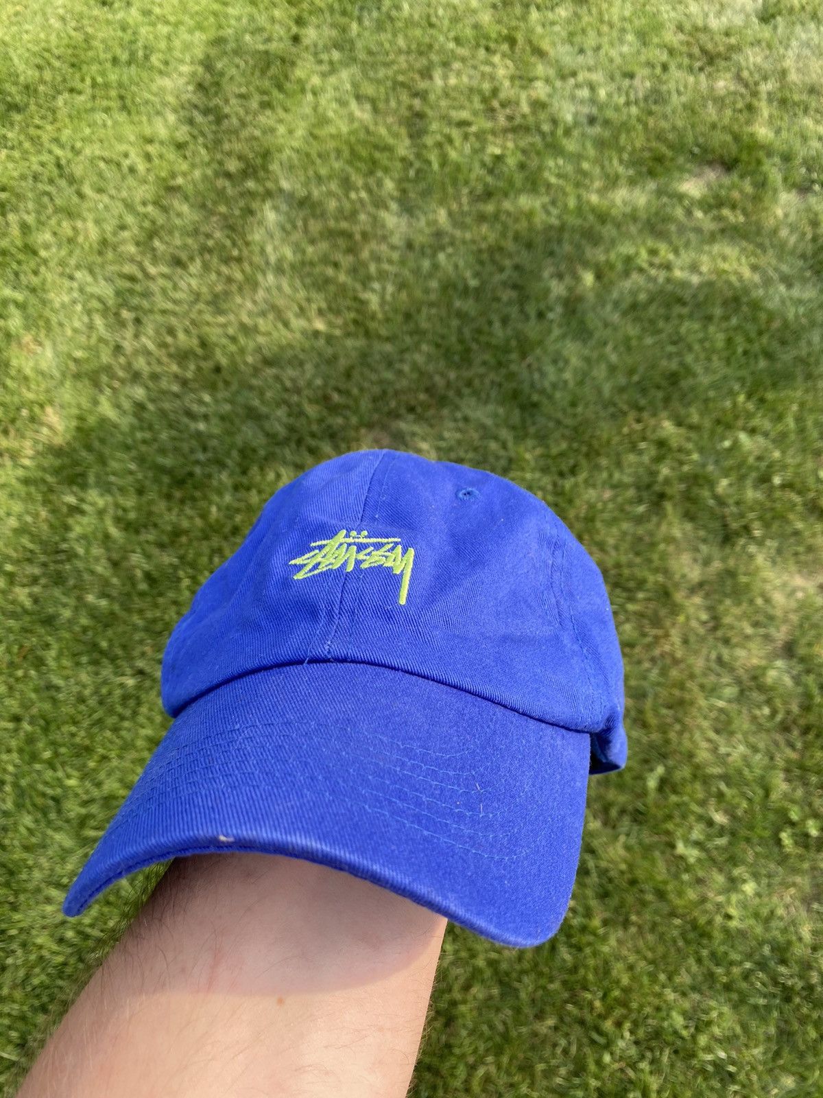 Stussy Stussy Vintage blue cap Size ONE SIZE - 2 Thumbnail