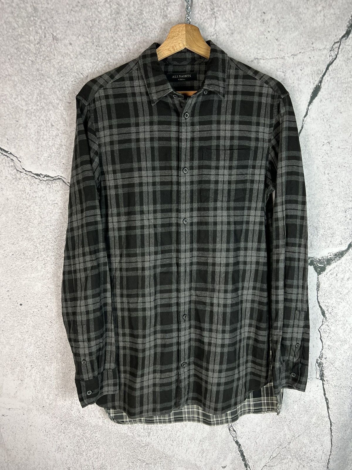 Allsaints AllSaints Streetwear long shirt Size US S / EU 44-46 / 1 - 1 Thumbnail