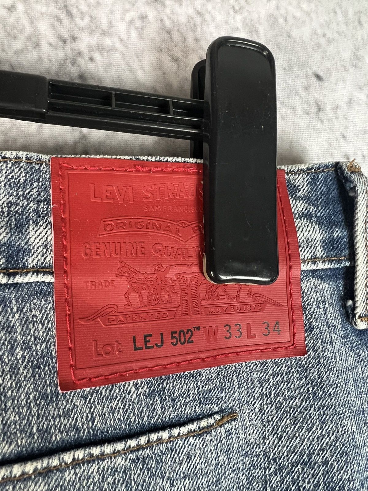 Levi's Levi’s distressed denim engineered pants LEJ 502 Size US 33 - 3 Thumbnail