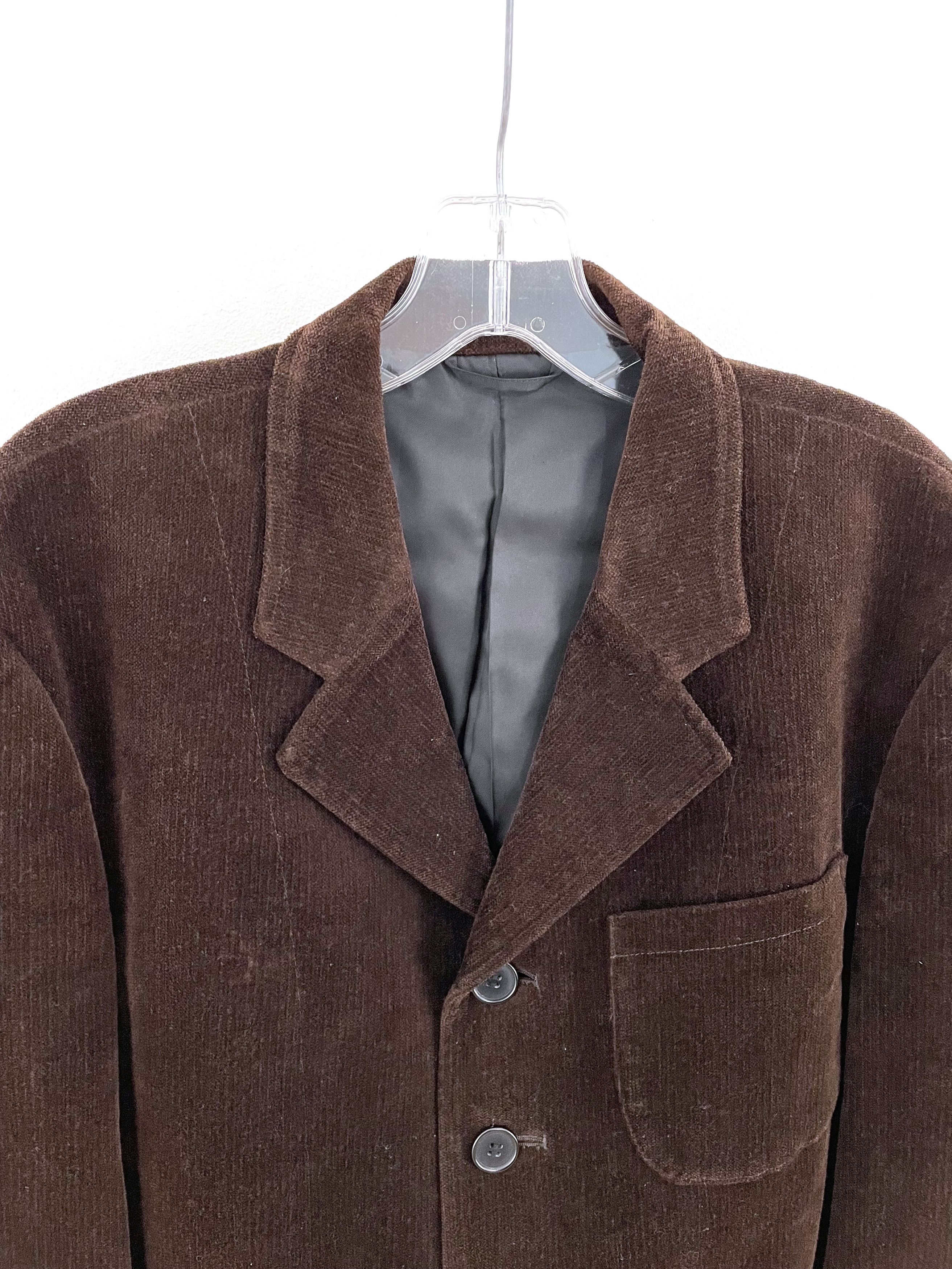 Yohji Yamamoto Against All Risks Corduroy Blazer Size US L / EU 52-54 / 3 - 3 Thumbnail