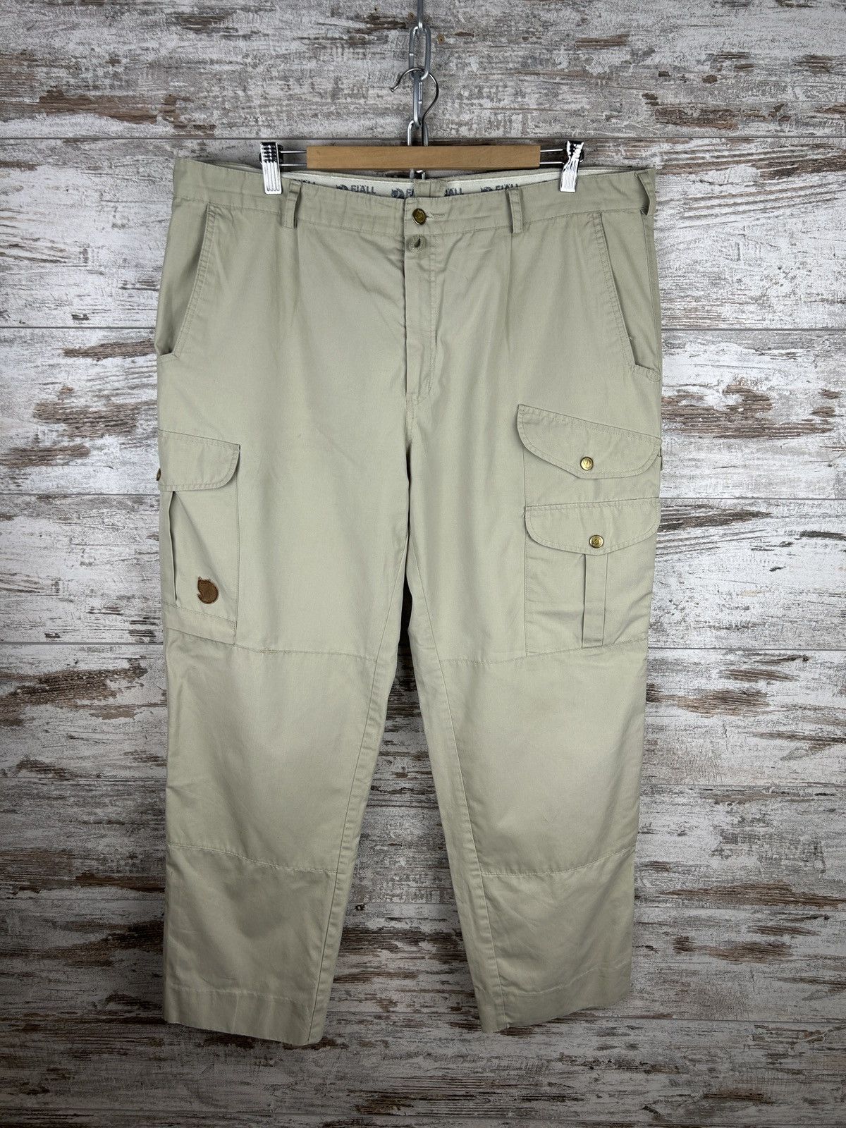 Fjallraven × Vintage Mens Vintage FjallRaven pants outdoor cargo y2k Size US 36 / EU 52 - 1 Thumbnail