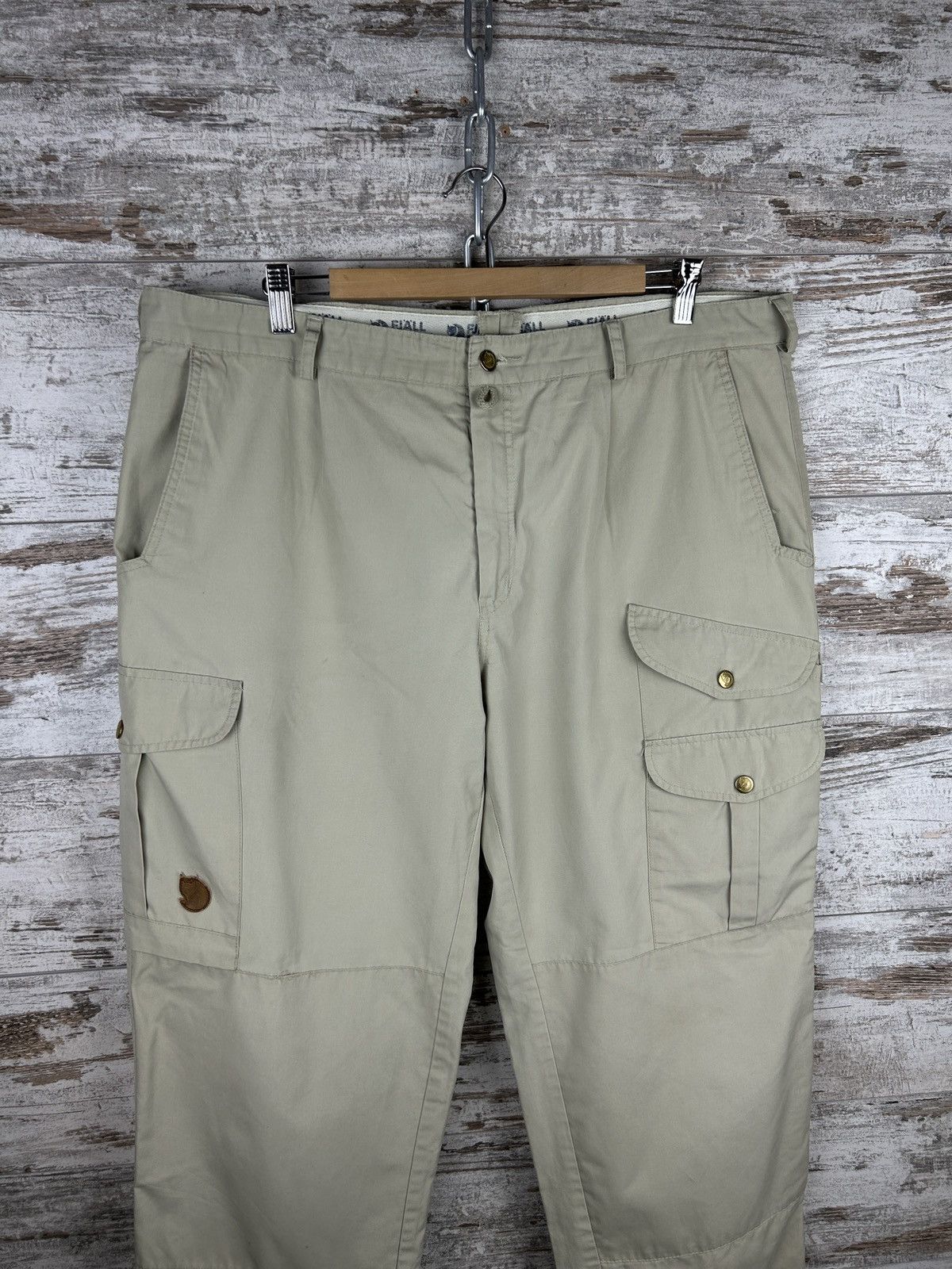Fjallraven × Vintage Mens Vintage FjallRaven pants outdoor cargo y2k Size US 36 / EU 52 - 2 Thumbnail