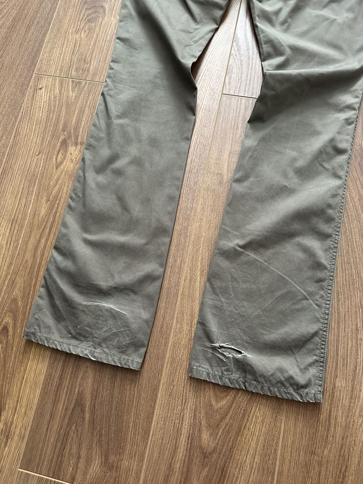 Diesel × Vintage Diesel Vintage Khaki Cotton Embroidered Women’s Pants Size 28" / US 6 / IT 42 - 9 Thumbnail
