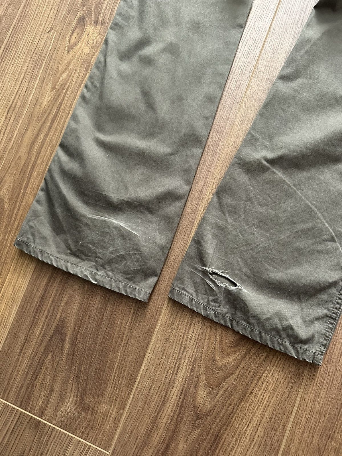Diesel × Vintage Diesel Vintage Khaki Cotton Embroidered Women’s Pants Size 28" / US 6 / IT 42 - 10 Thumbnail