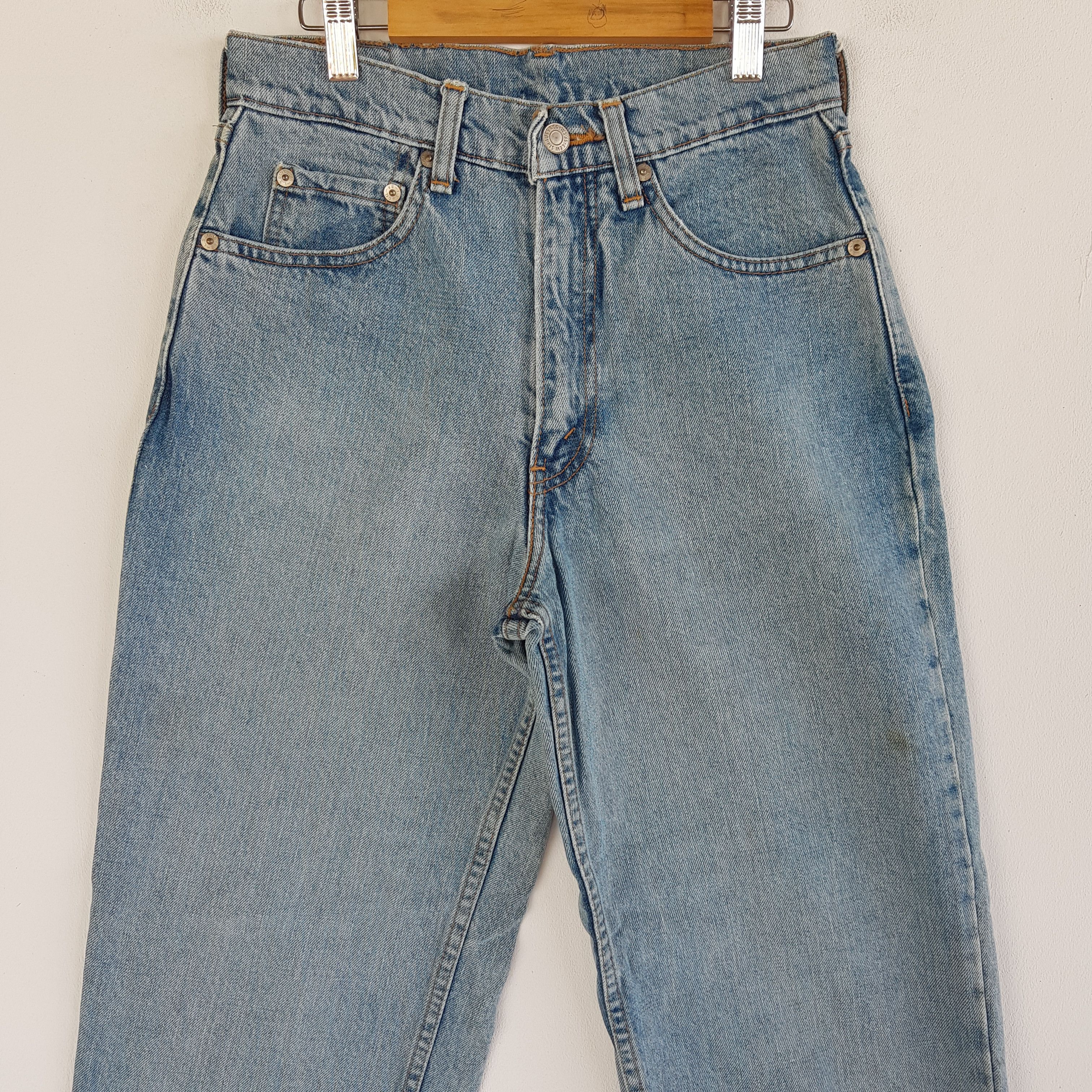 Levi's Vintage Levi's Light Wash Jeans Levis 543 Sun Faded Denim Size 26" / US 2 / IT 38 - 3 Thumbnail